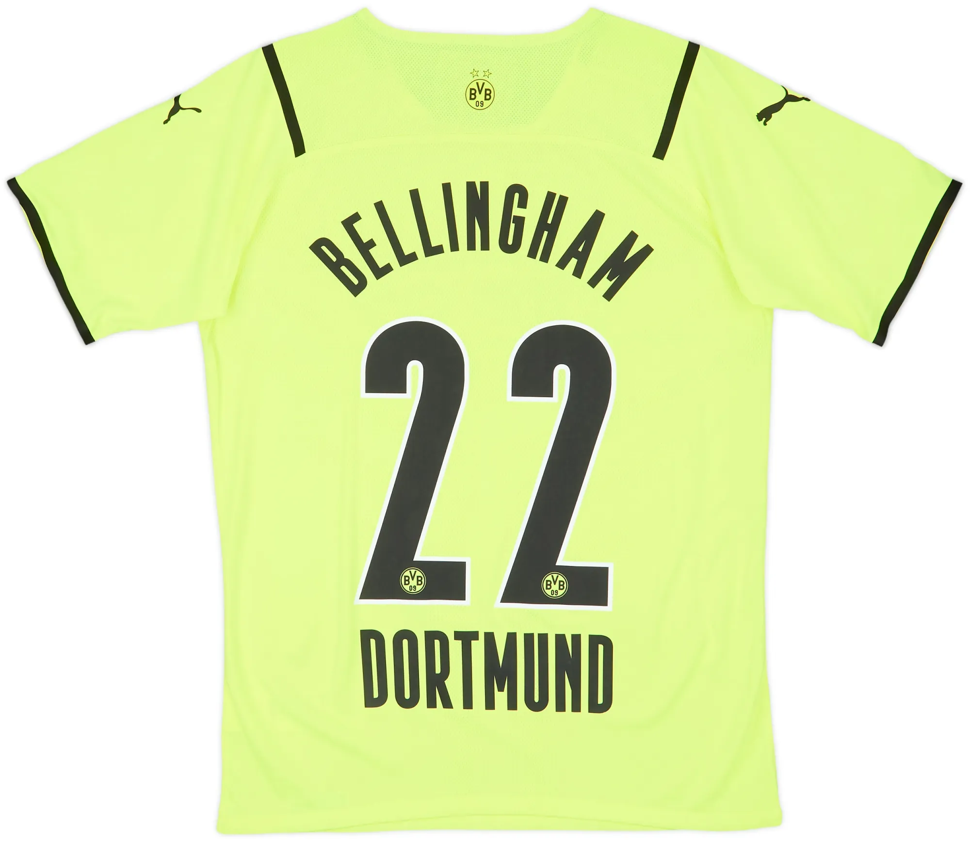 Puma Borussia Dortmund Mens SS Player Issue Home European Shirt 2021/22