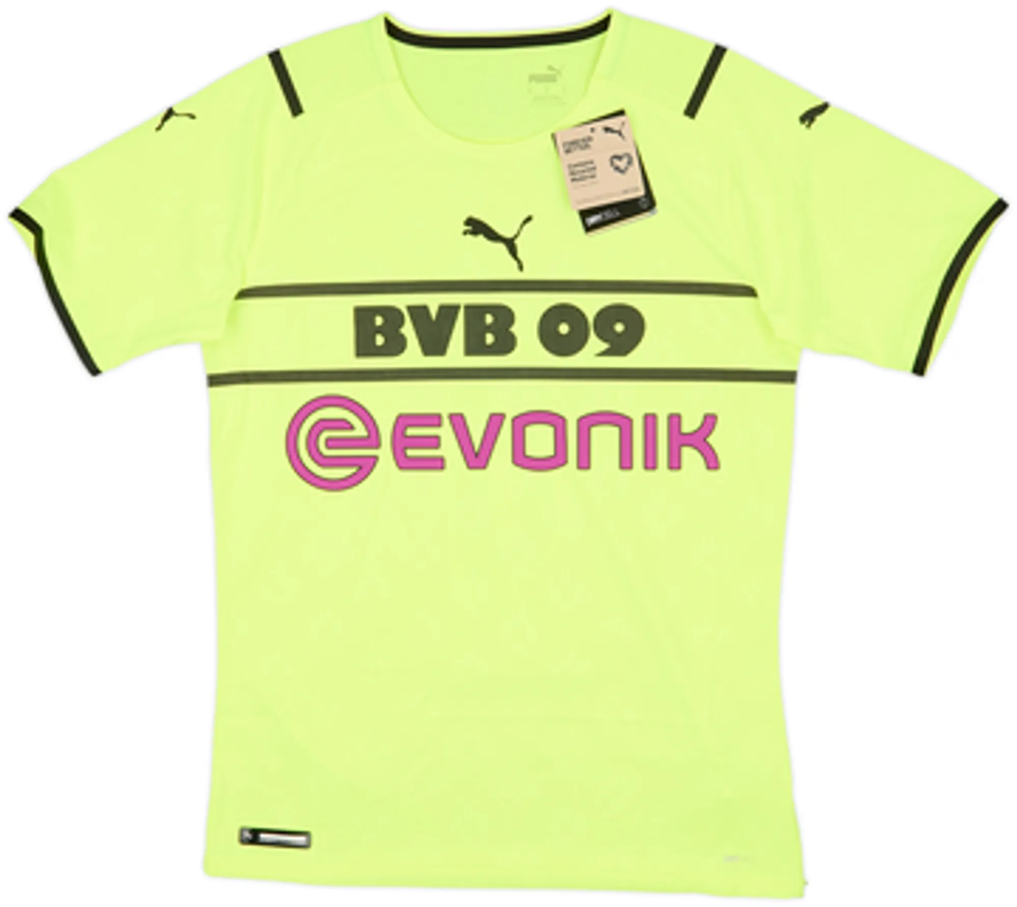 Puma Borussia Dortmund Mens SS Player Issue Home European Shirt 2021/22