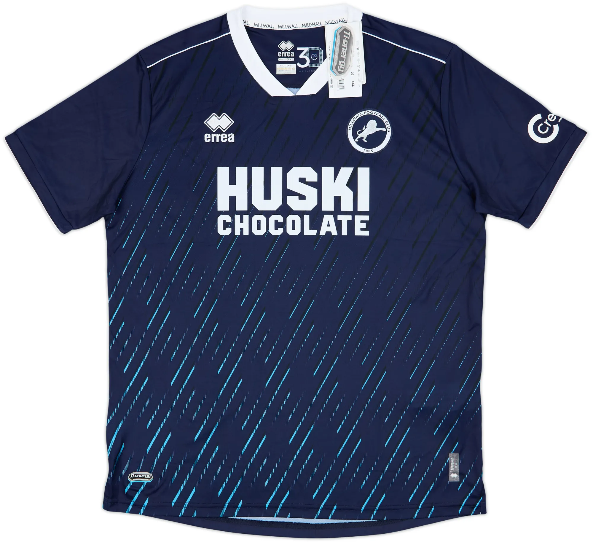 Errea Millwall Mens SS Home Shirt 2023/24