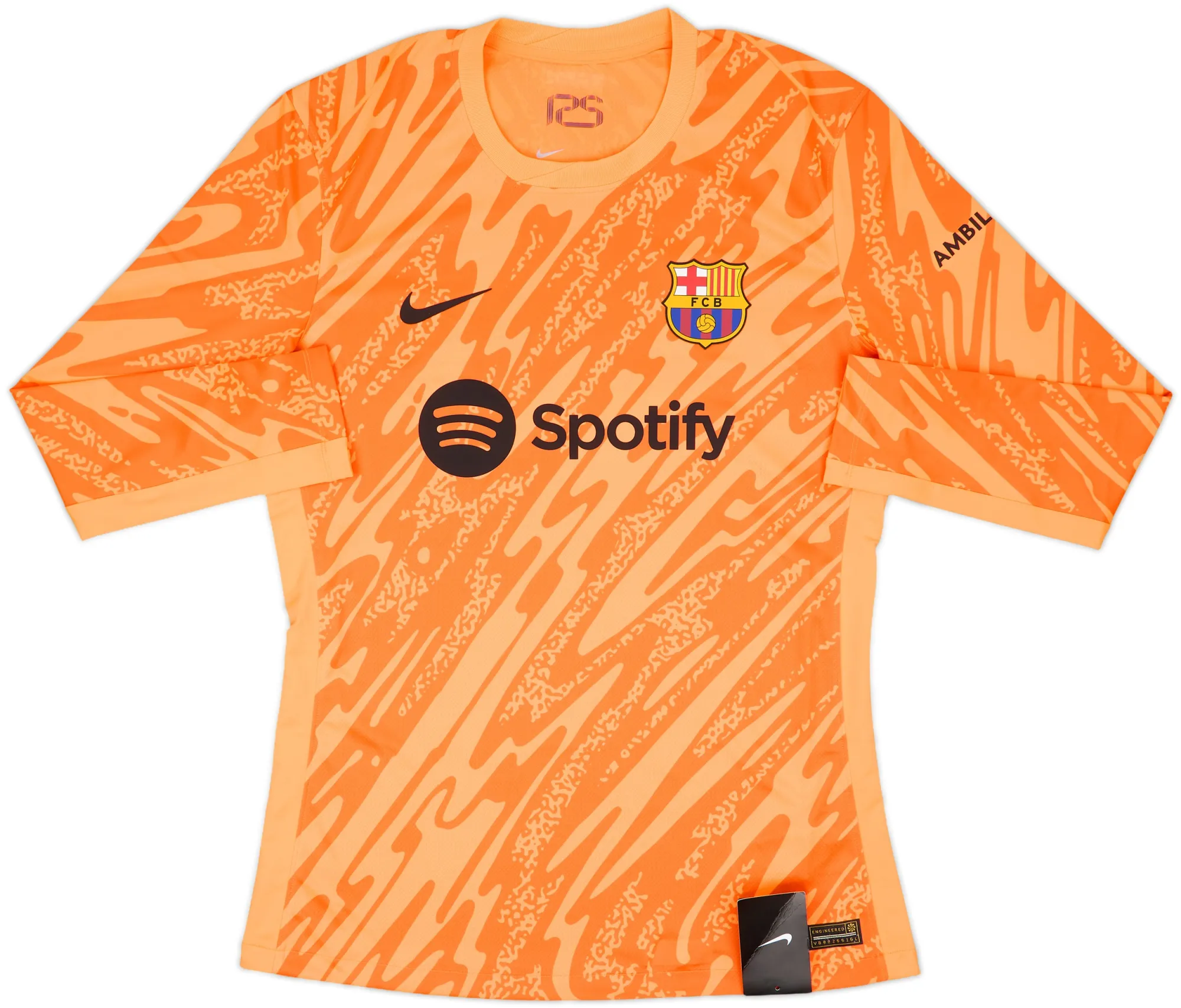 Nike Barcelona Mens LS Goalkeeper Player Issue Home Shirt 2024/25