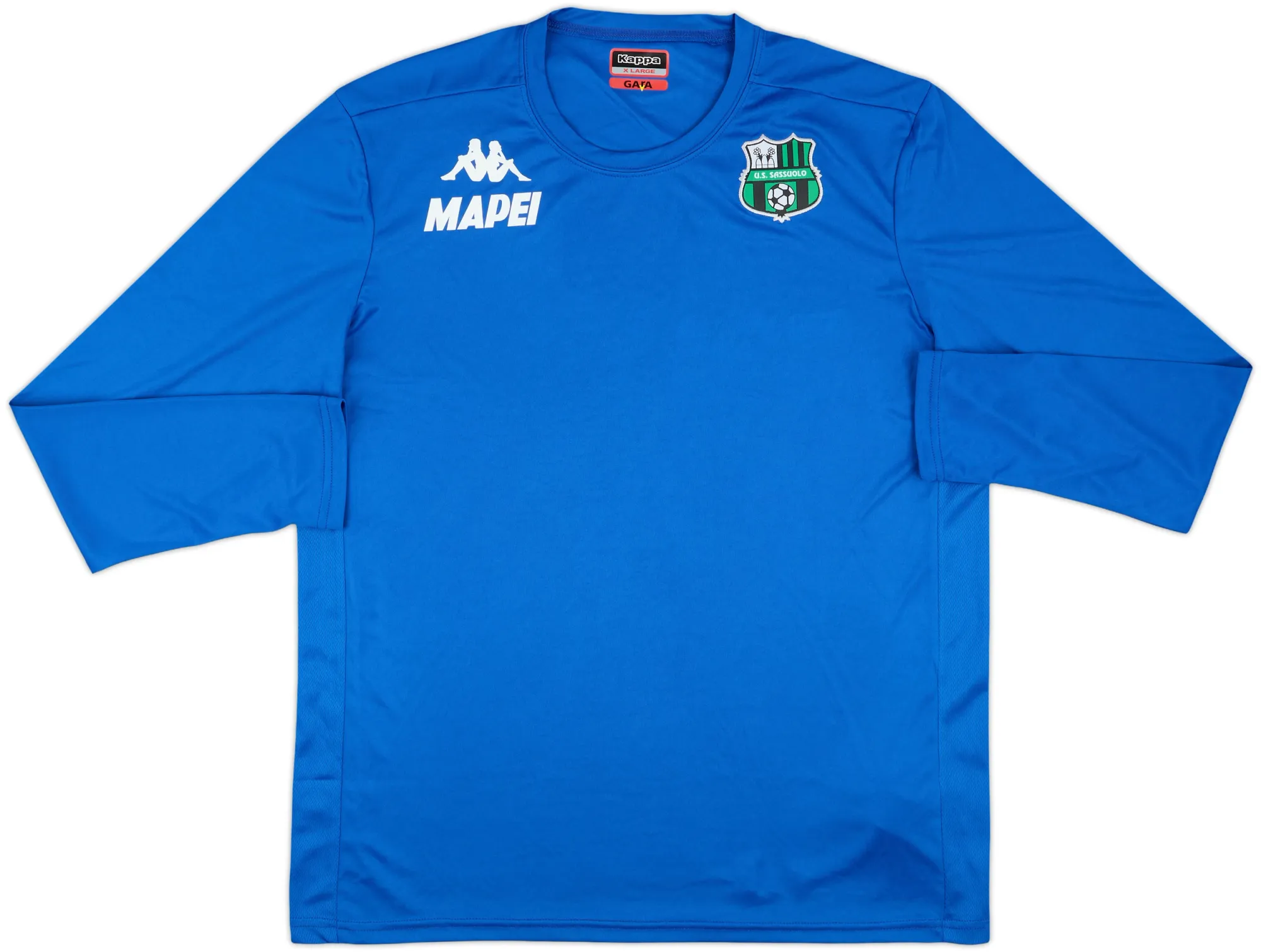 Kappa Sassuolo Mens LS Home Shirt 2017/18