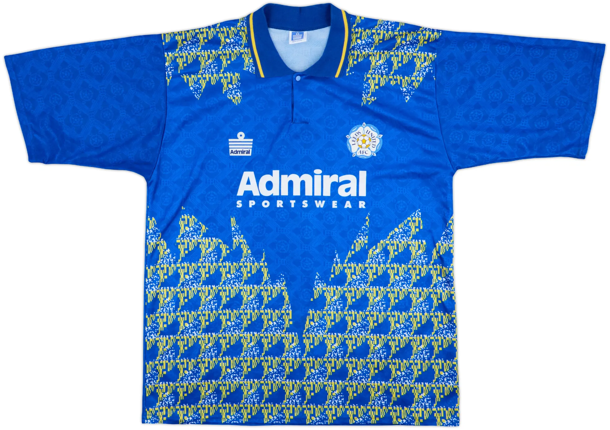 Admiral Leeds United Mens SS Away Shirt 1992/93