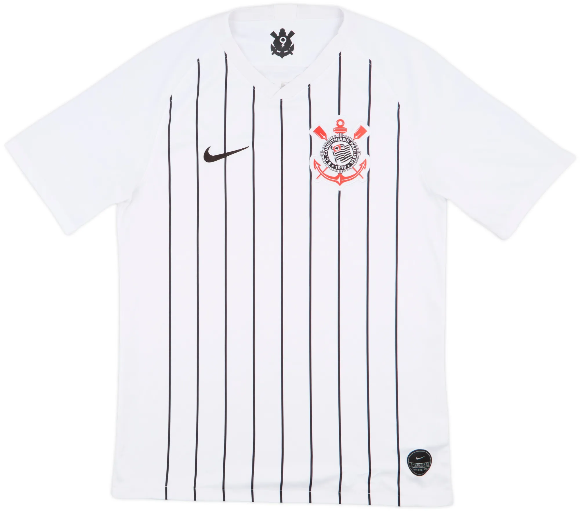 2019 Corinthians Home Shirt - 7/10 - (M)