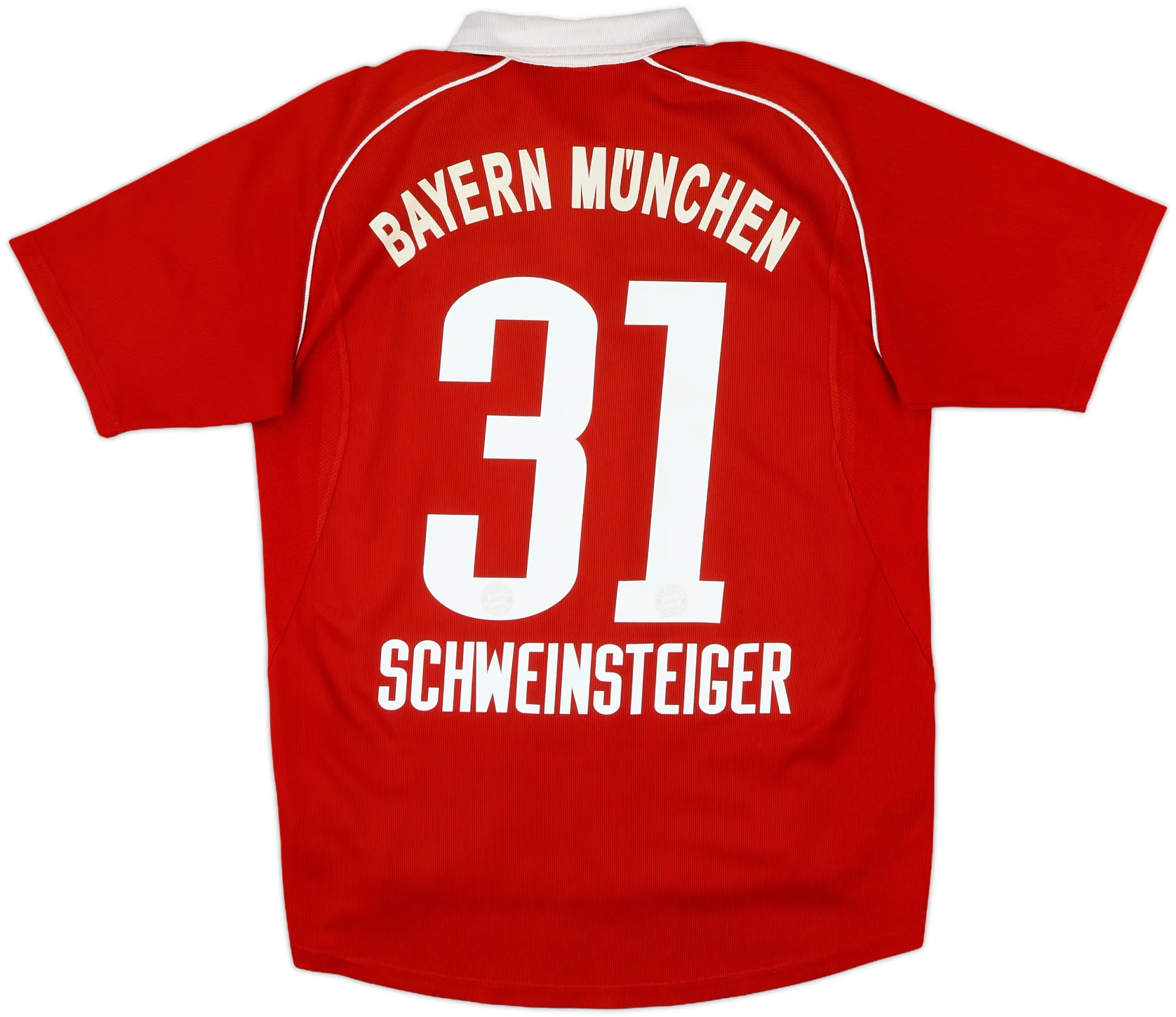 adidas Bayern Munich Boys SS Home Shirt 2005/06