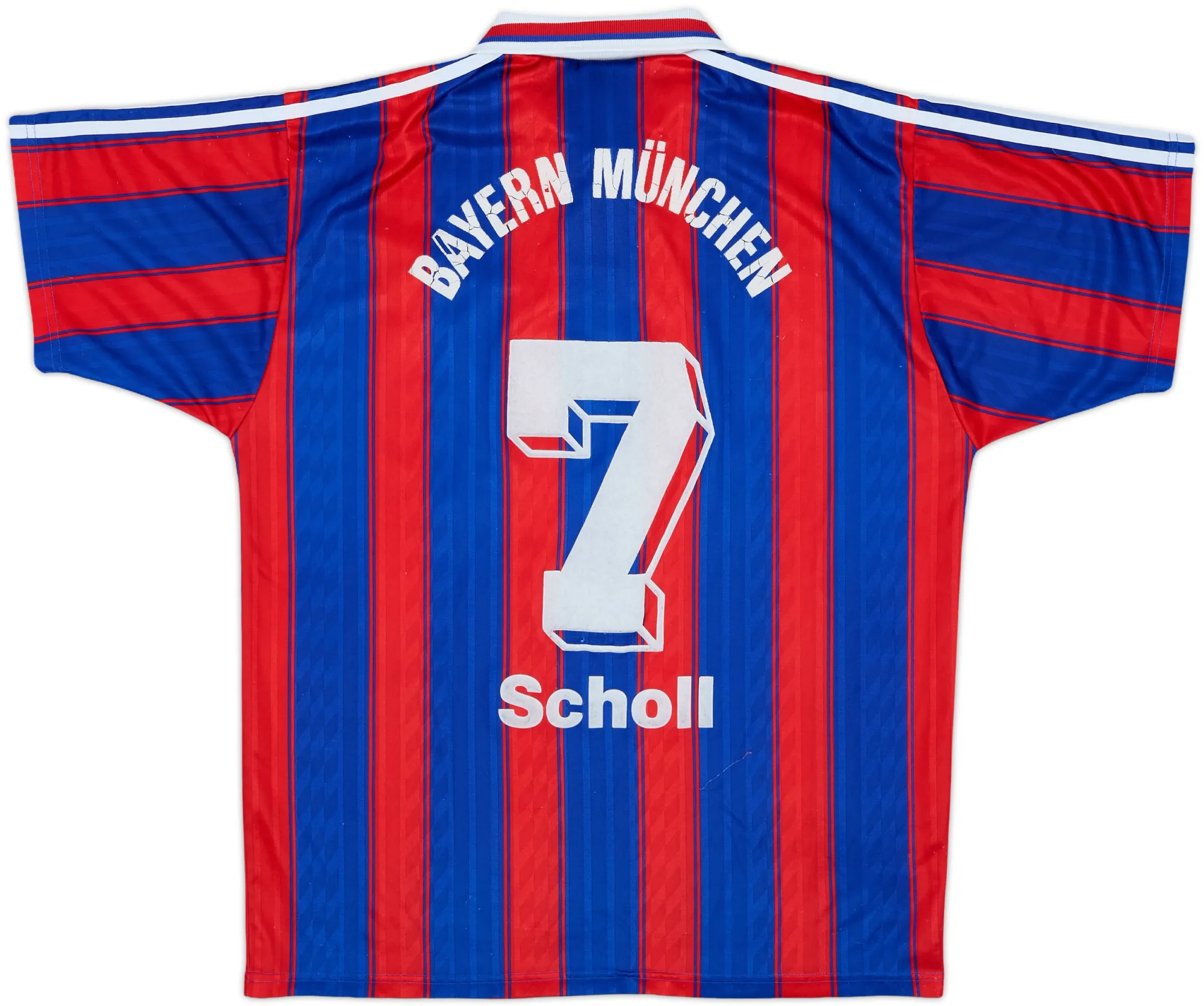 adidas Bayern Munich Mens SS Home Shirt 1995/97