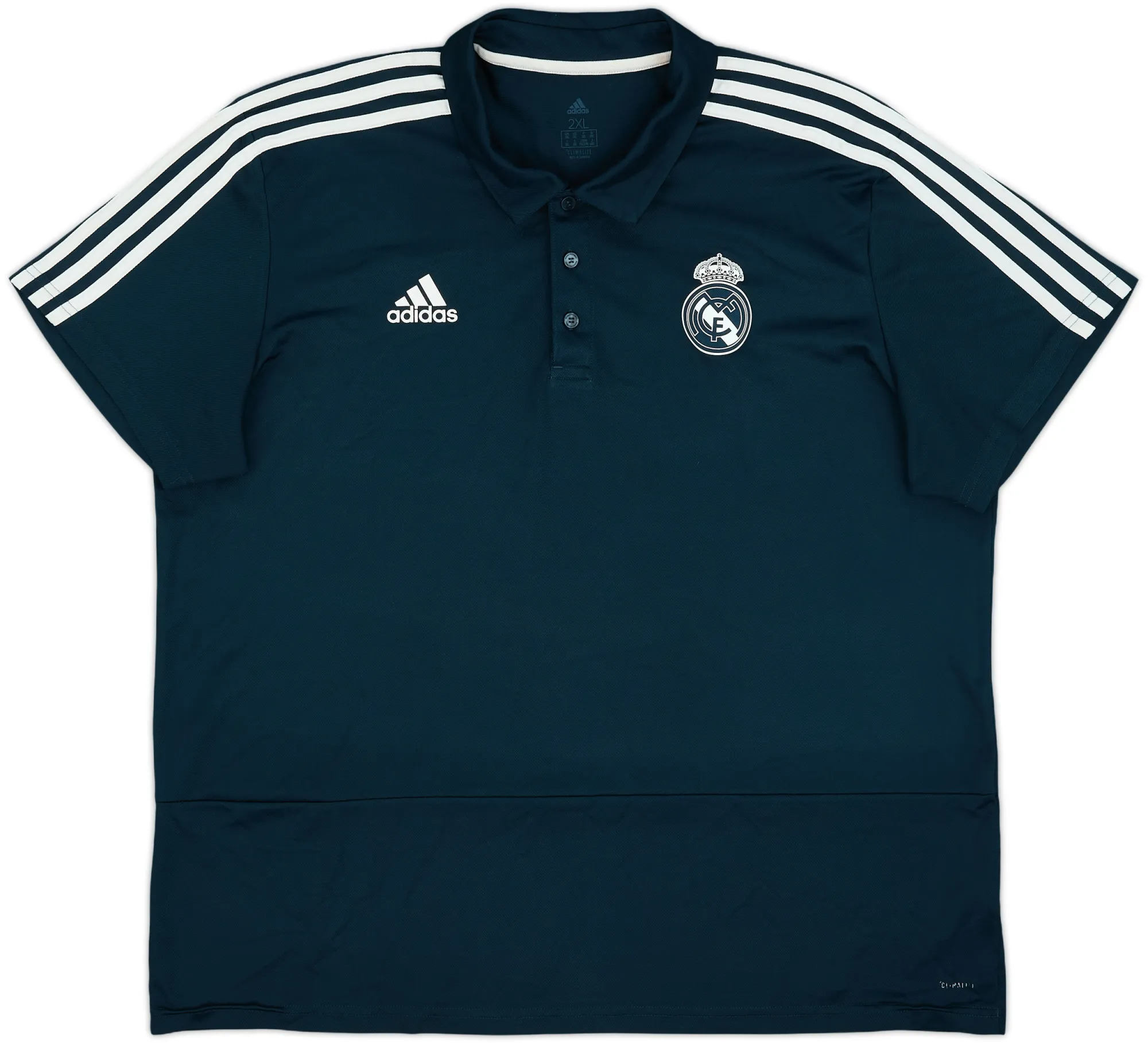 2018-19 Real Madrid adidas Polo Shirt - 8/10 - (XXL)