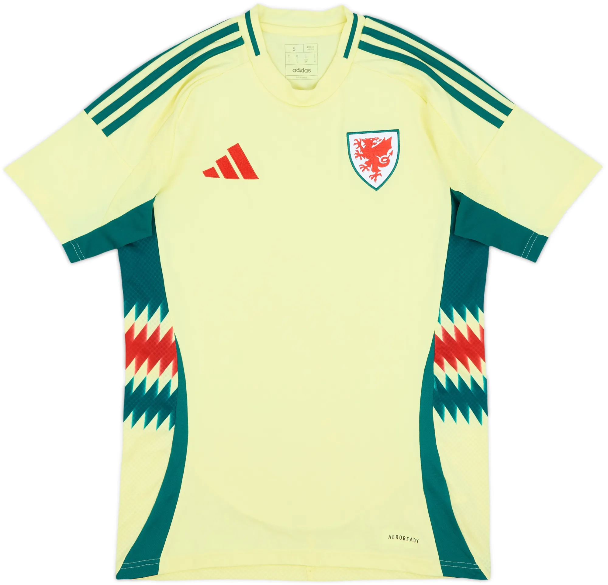 adidas Wales Mens SS Away Shirt 2024
