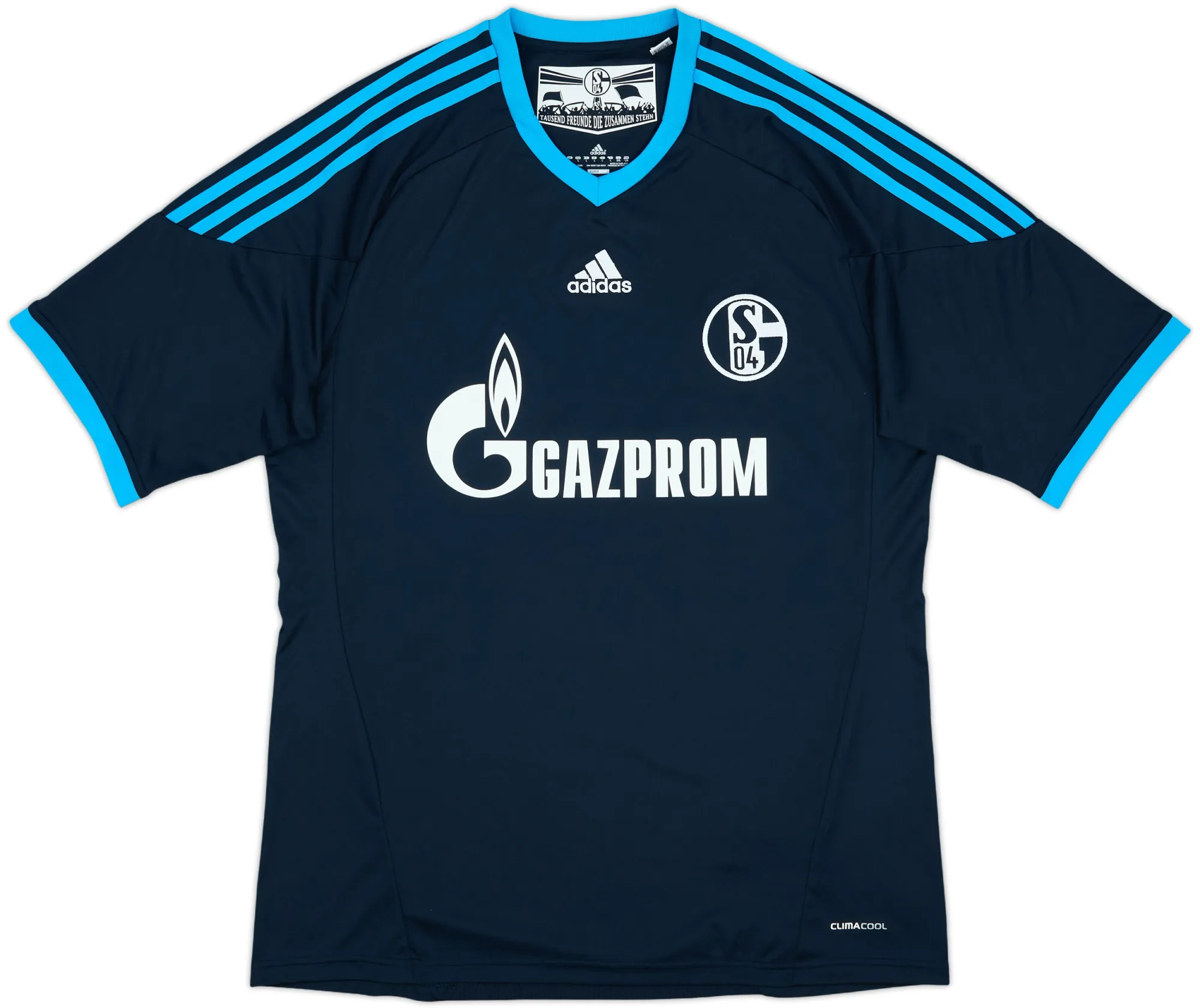 adidas Schalke 04 Mens SS Away Shirt 2010/12
