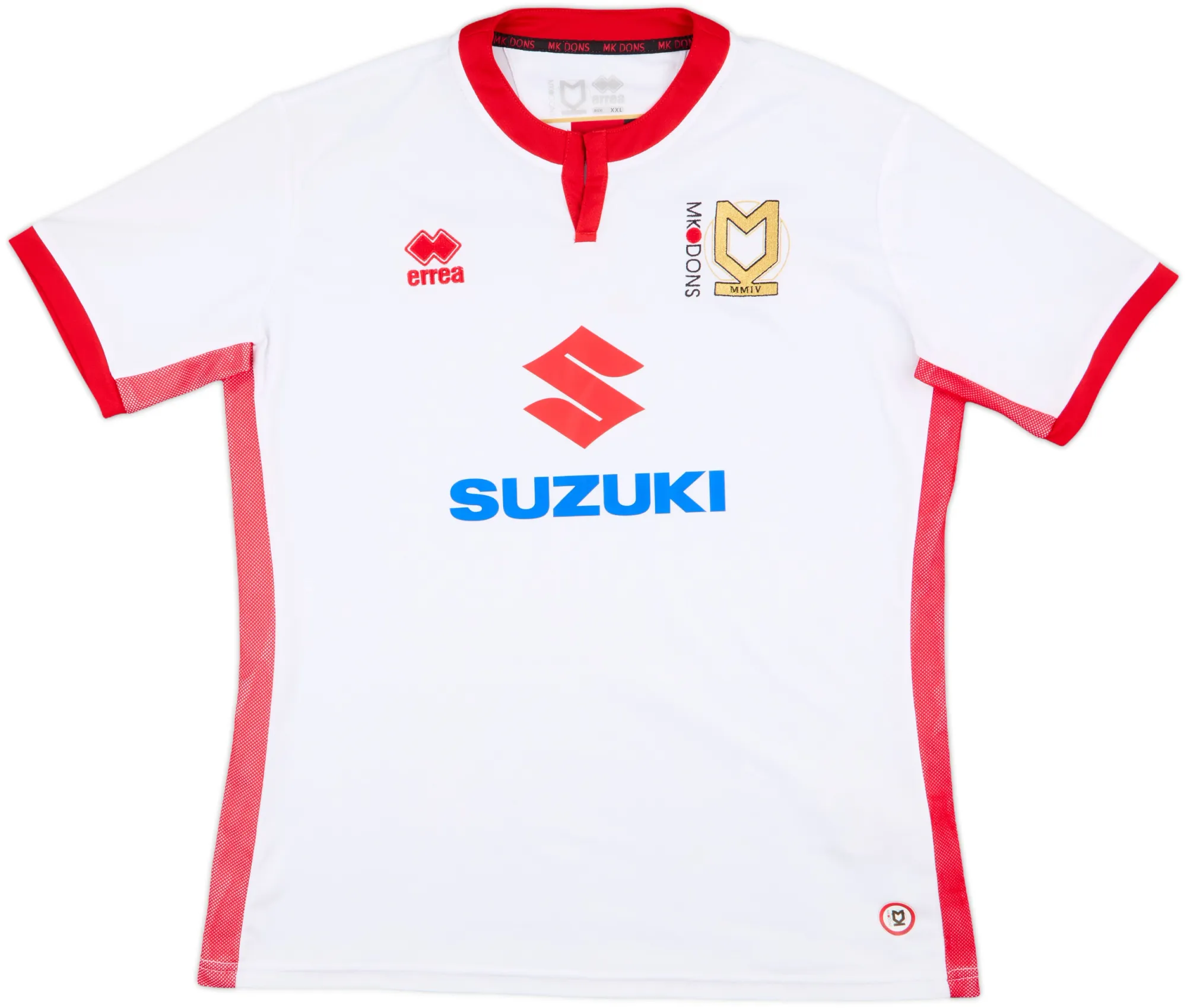 Errea Milton Keynes Dons Mens SS Home Shirt 2017/18