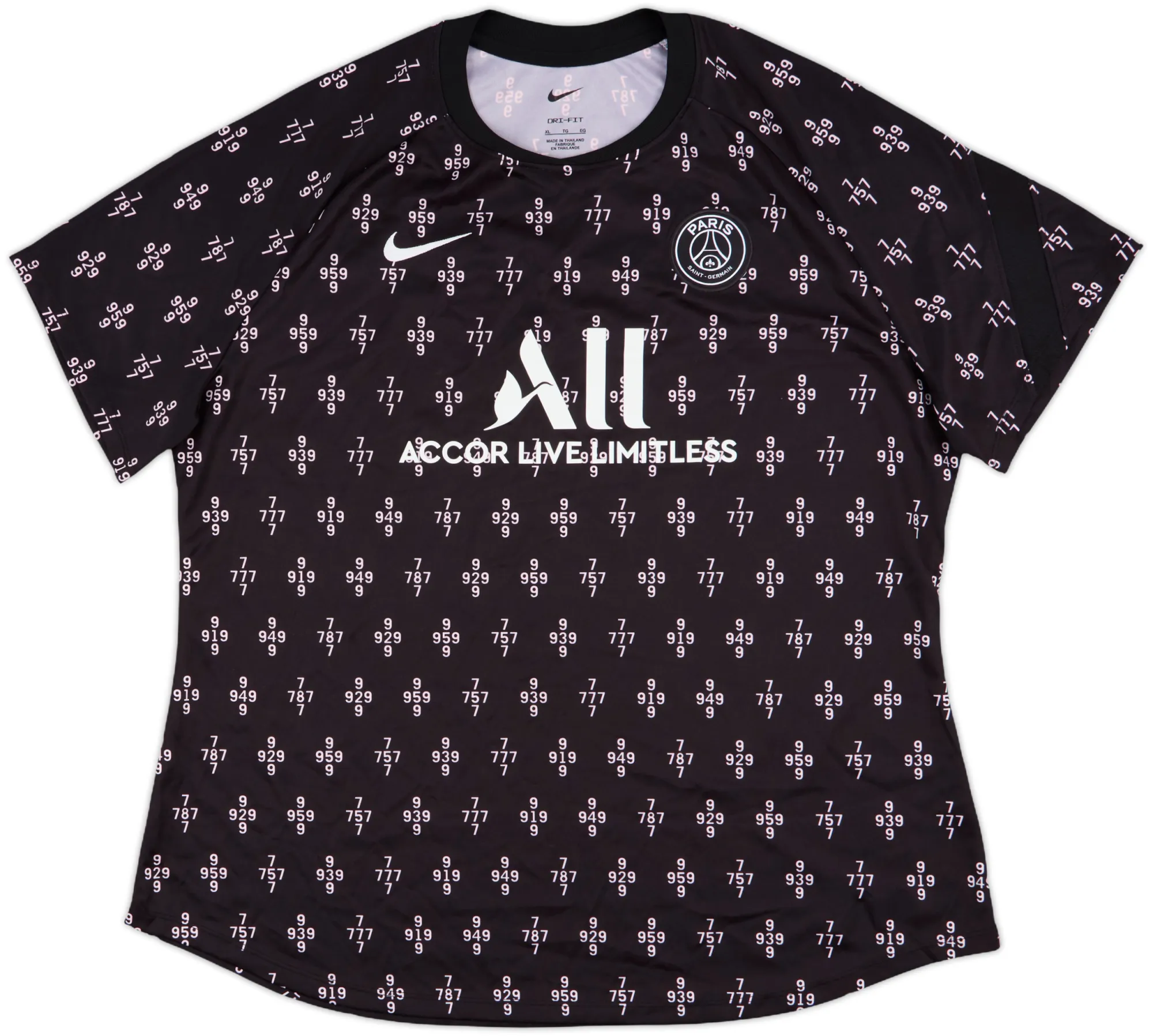 Nike Paris Saint Germain Womens SS Home Shirt 2021/22