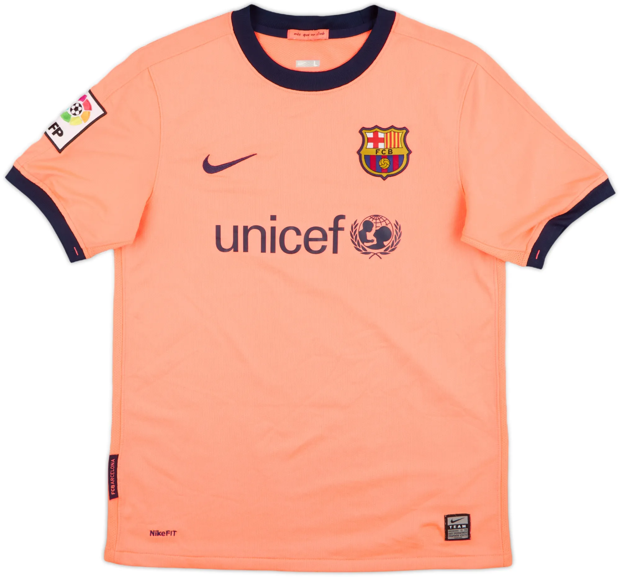 Nike Barcelona Boys SS Away Shirt 2009/10