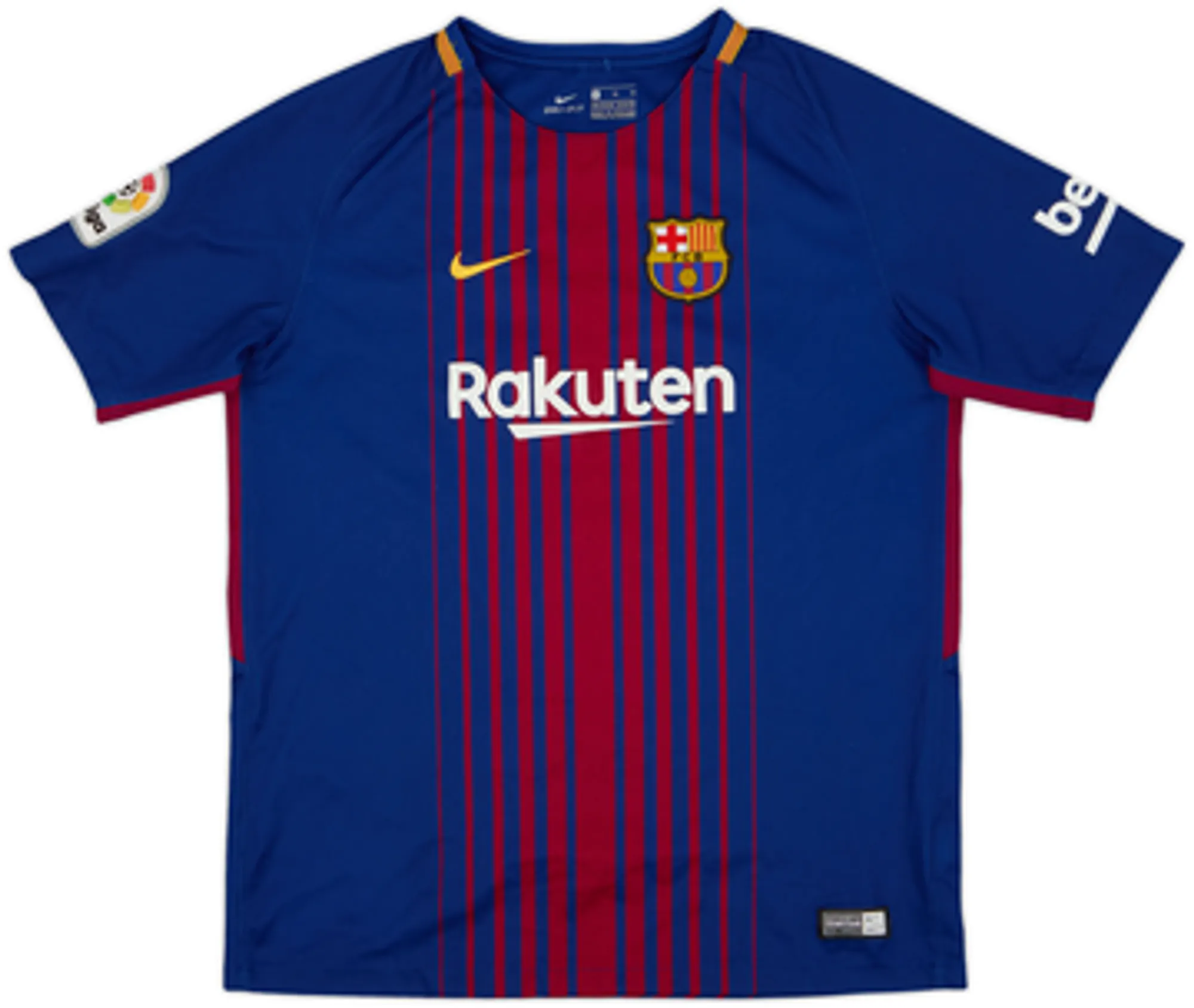 Nike Barcelona Mens SS Home Shirt 2017/18