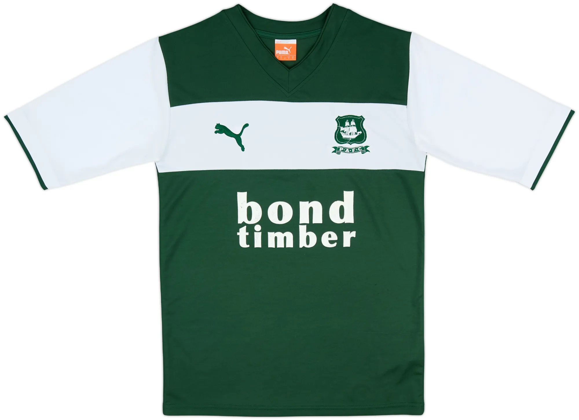 Puma Plymouth Argyle Mens SS Home Shirt 2012/13