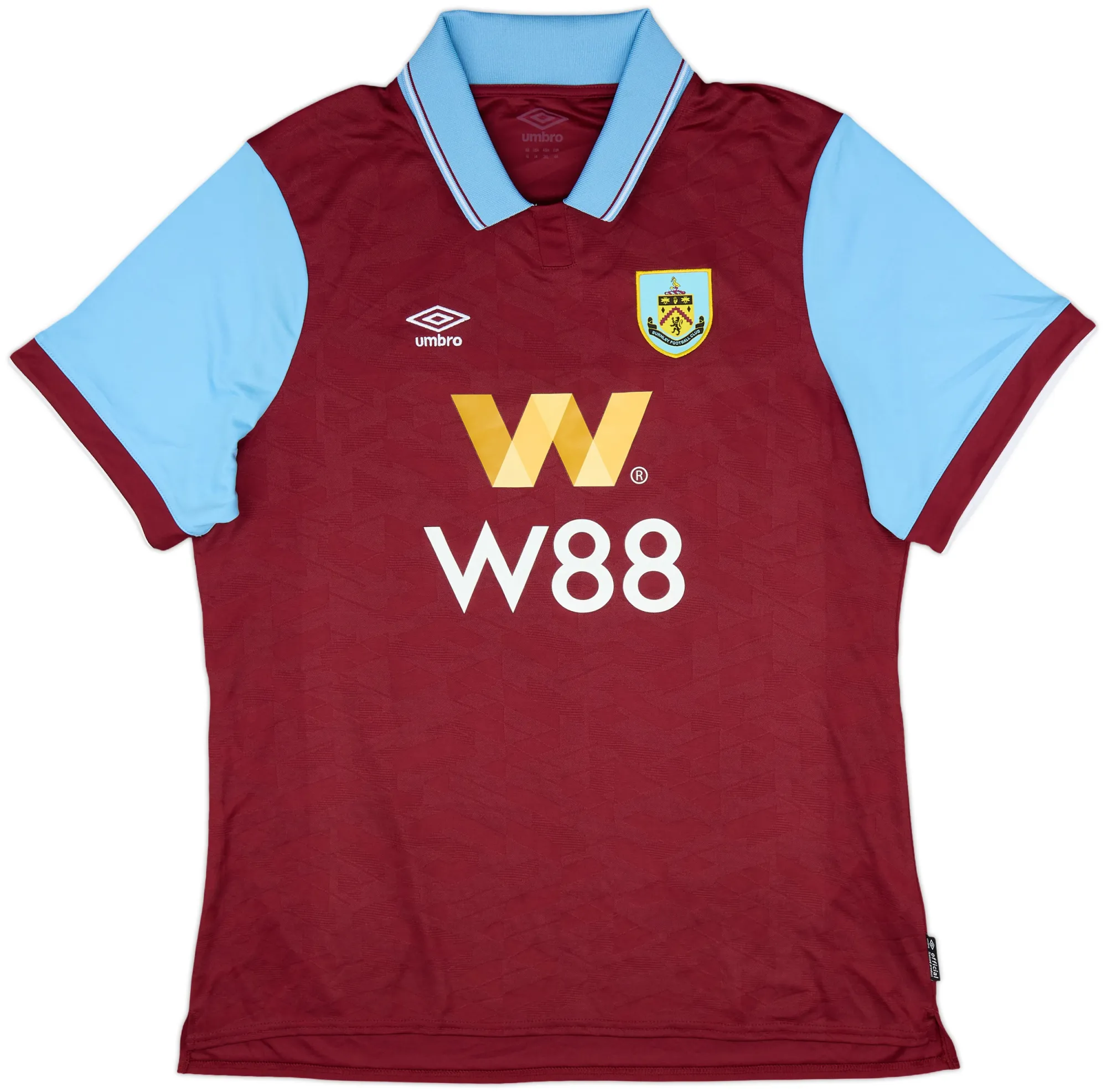 Umbro Burnley Womens SS Home Shirt 2023/24