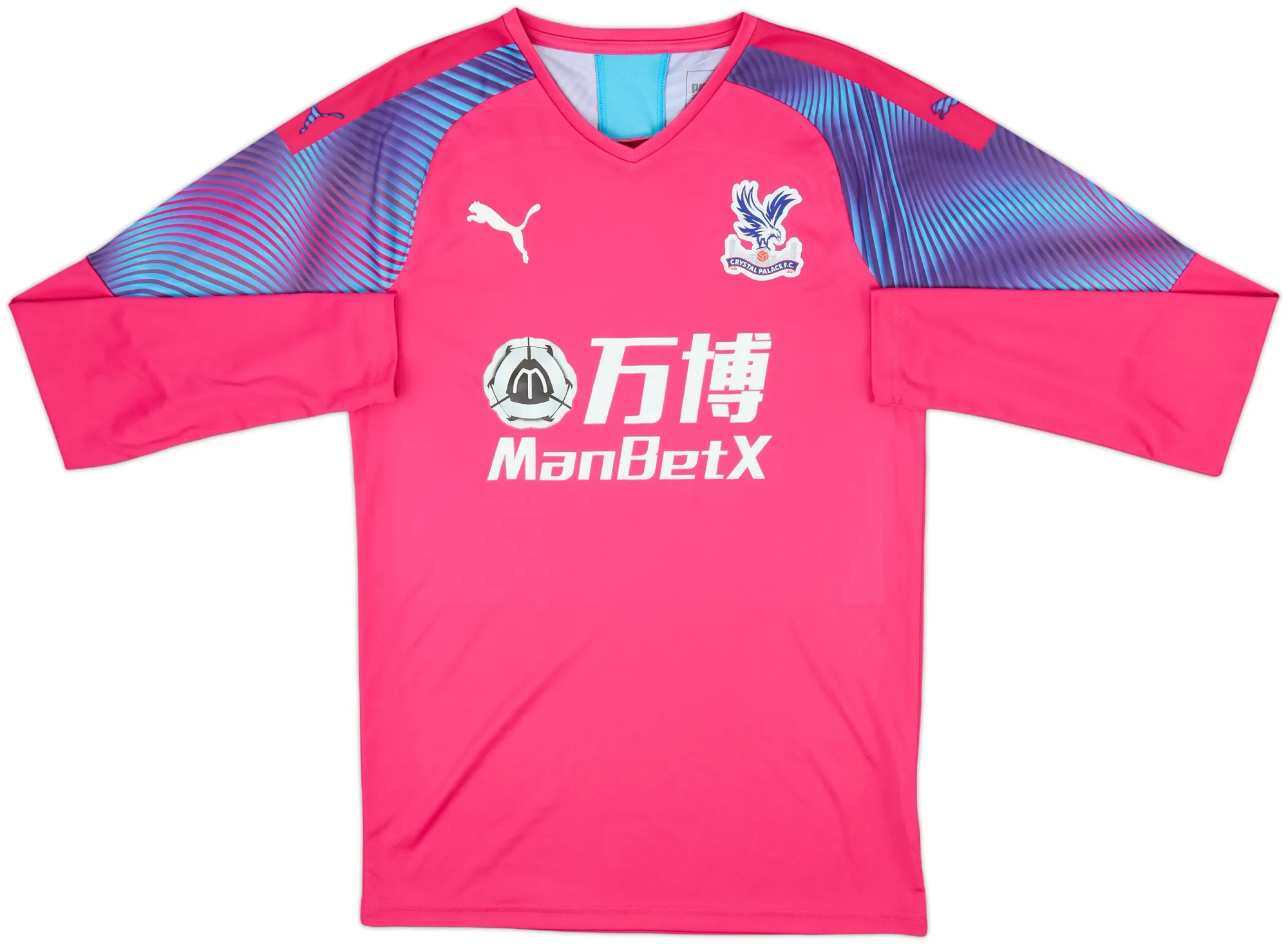 Puma Crystal Palace Mens LS Goalkeeper Home Shirt 2019/20