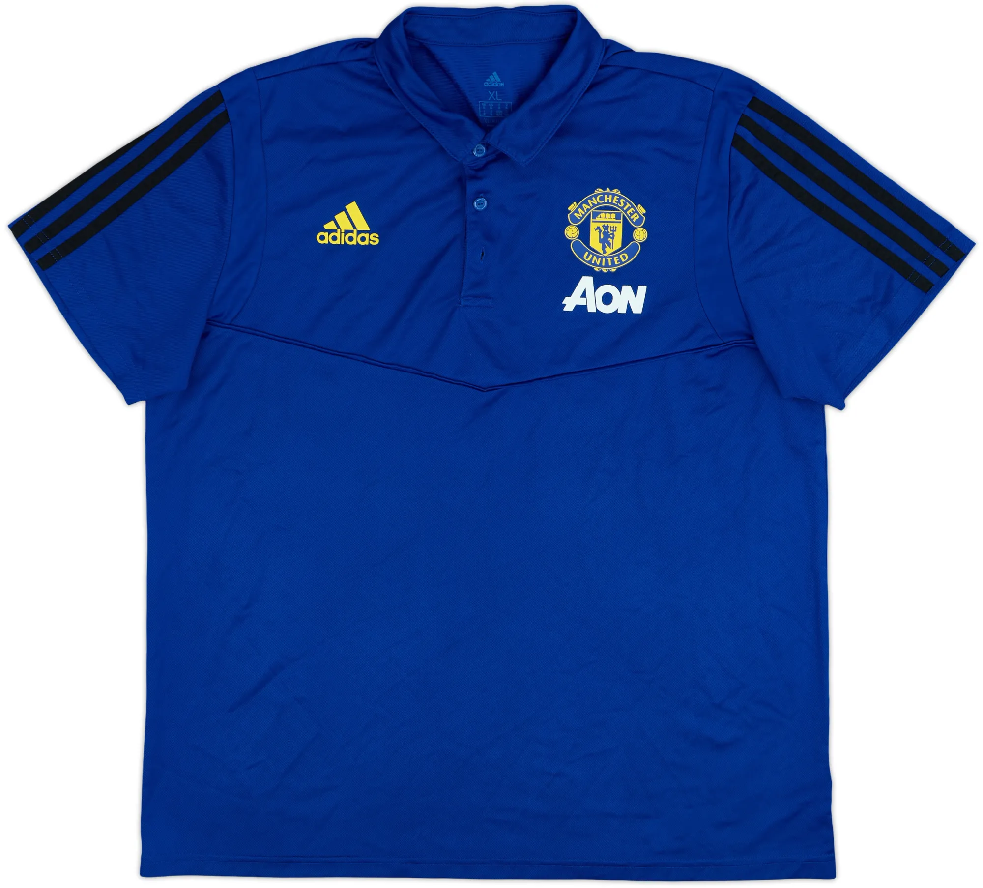2019-20 Manchester United adidas Polo Shirt - 10/10 - (XL)