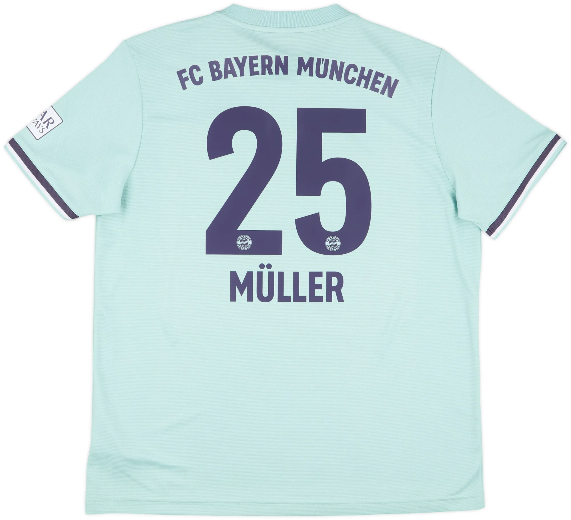 adidas Bayern Munich Mens SS Away Shirt 2018/19