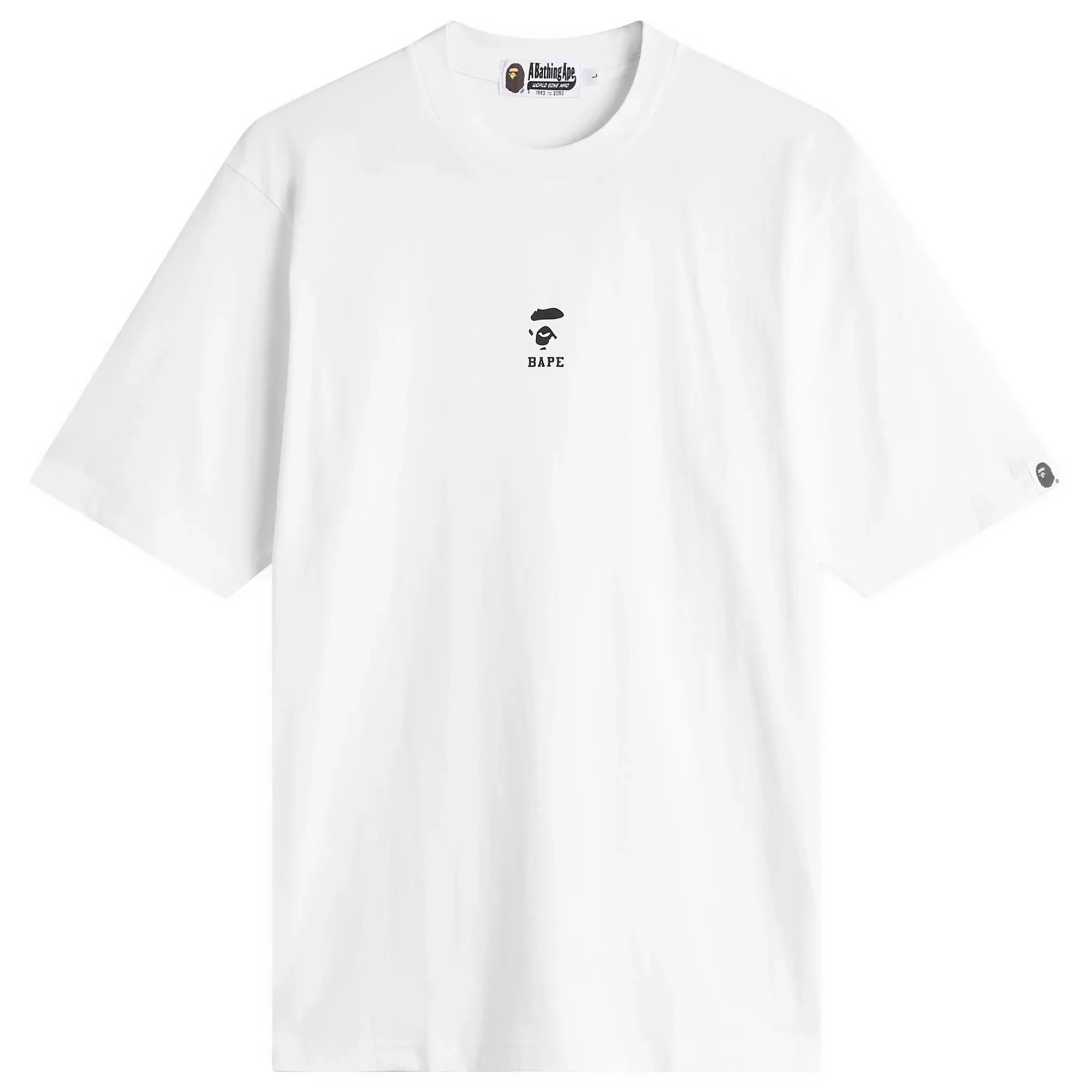A Bathing Ape Men's Ape Face Shrunk T-Shirt White