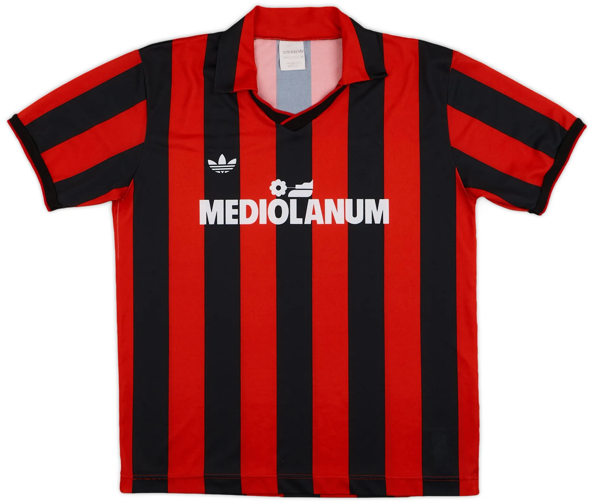 adidas AC Milan Mens SS Home Shirt 1990/91