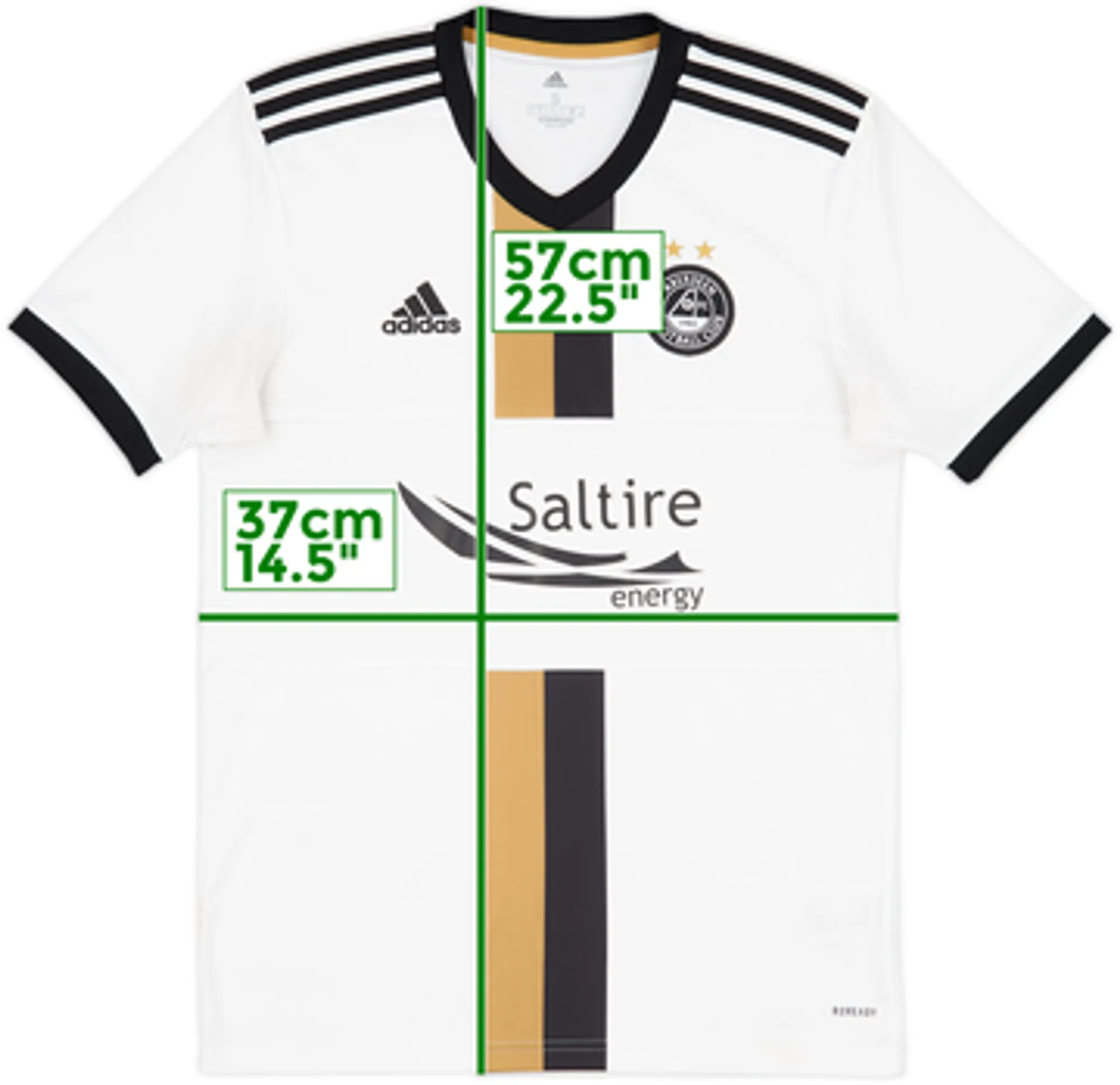 adidas Aberdeen Mens SS Away Shirt 2020/21