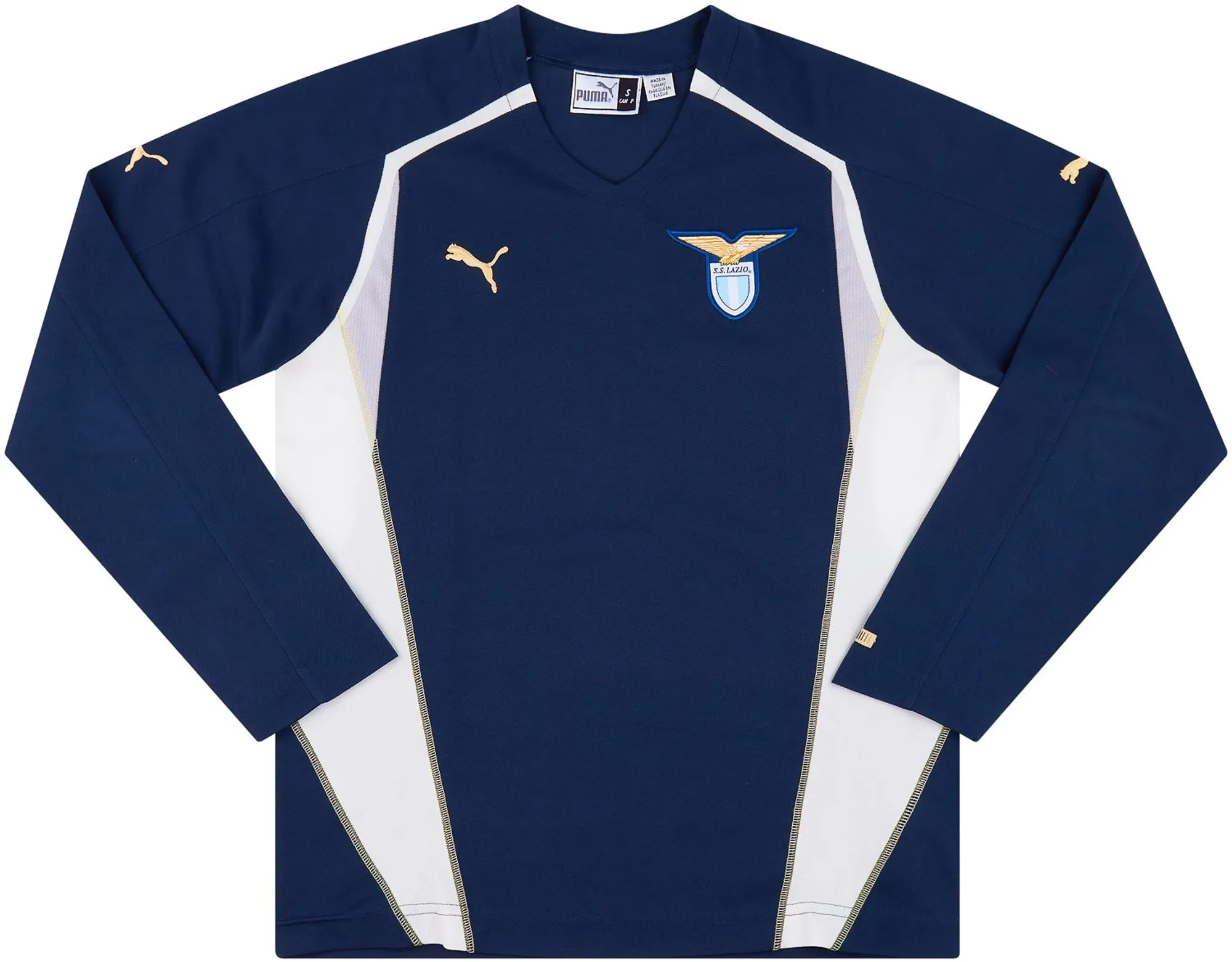 Puma Lazio Mens LS Goalkeeper Home Shirt 2004/05