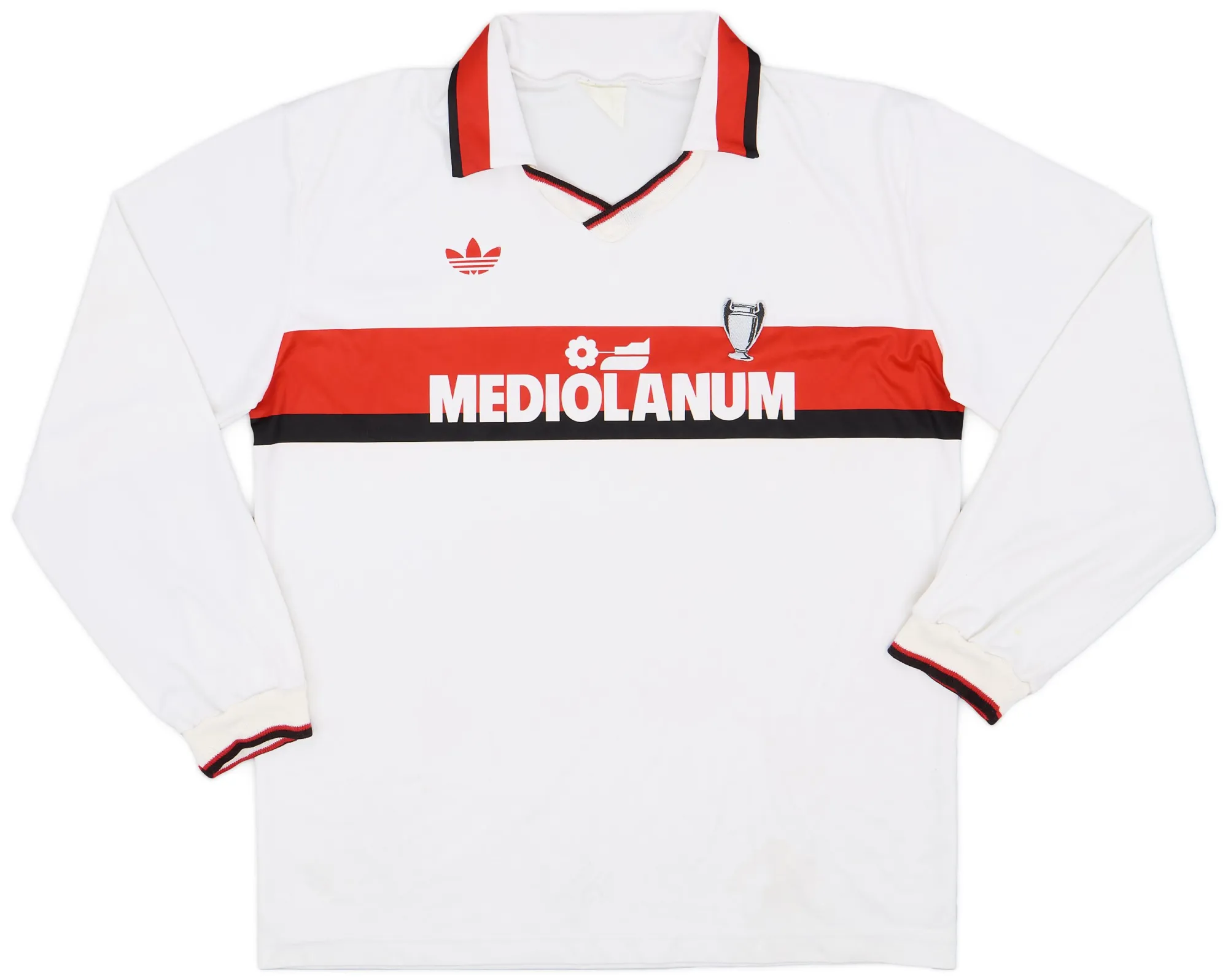 adidas AC Milan Mens LS Away Shirt 1990/92