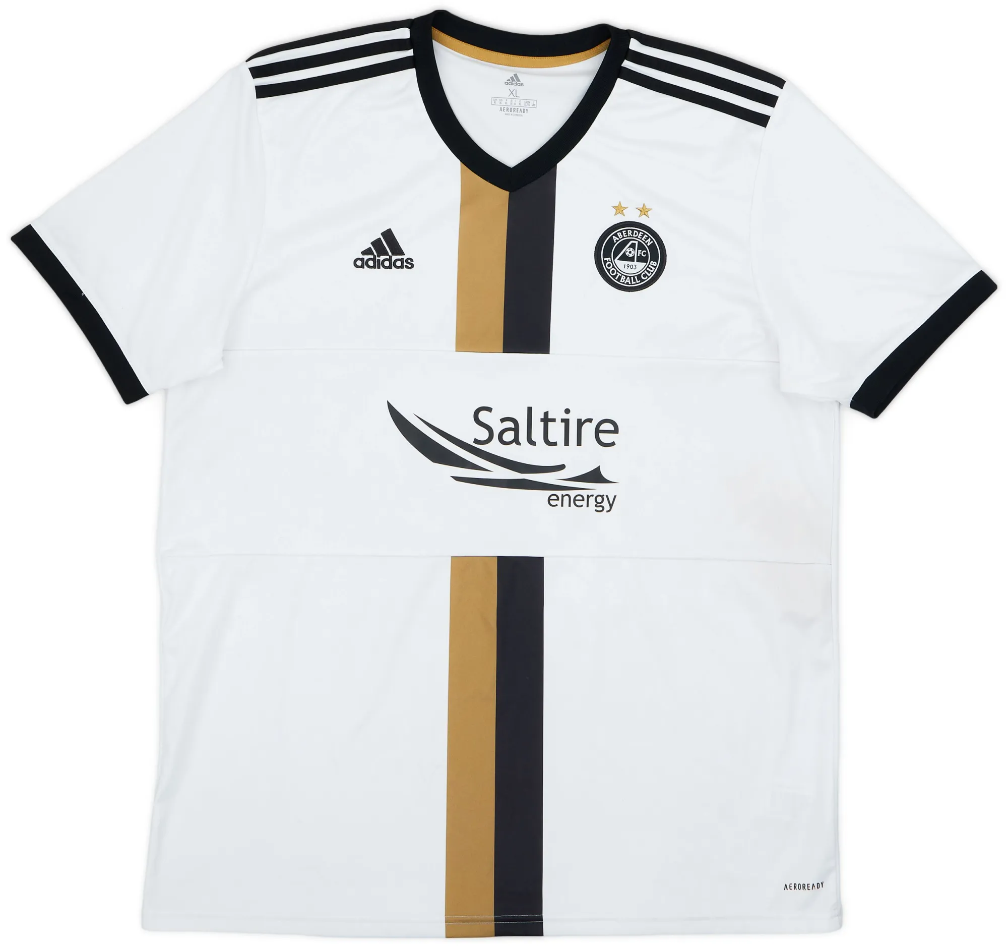 adidas Aberdeen Mens SS Away Shirt 2020/21