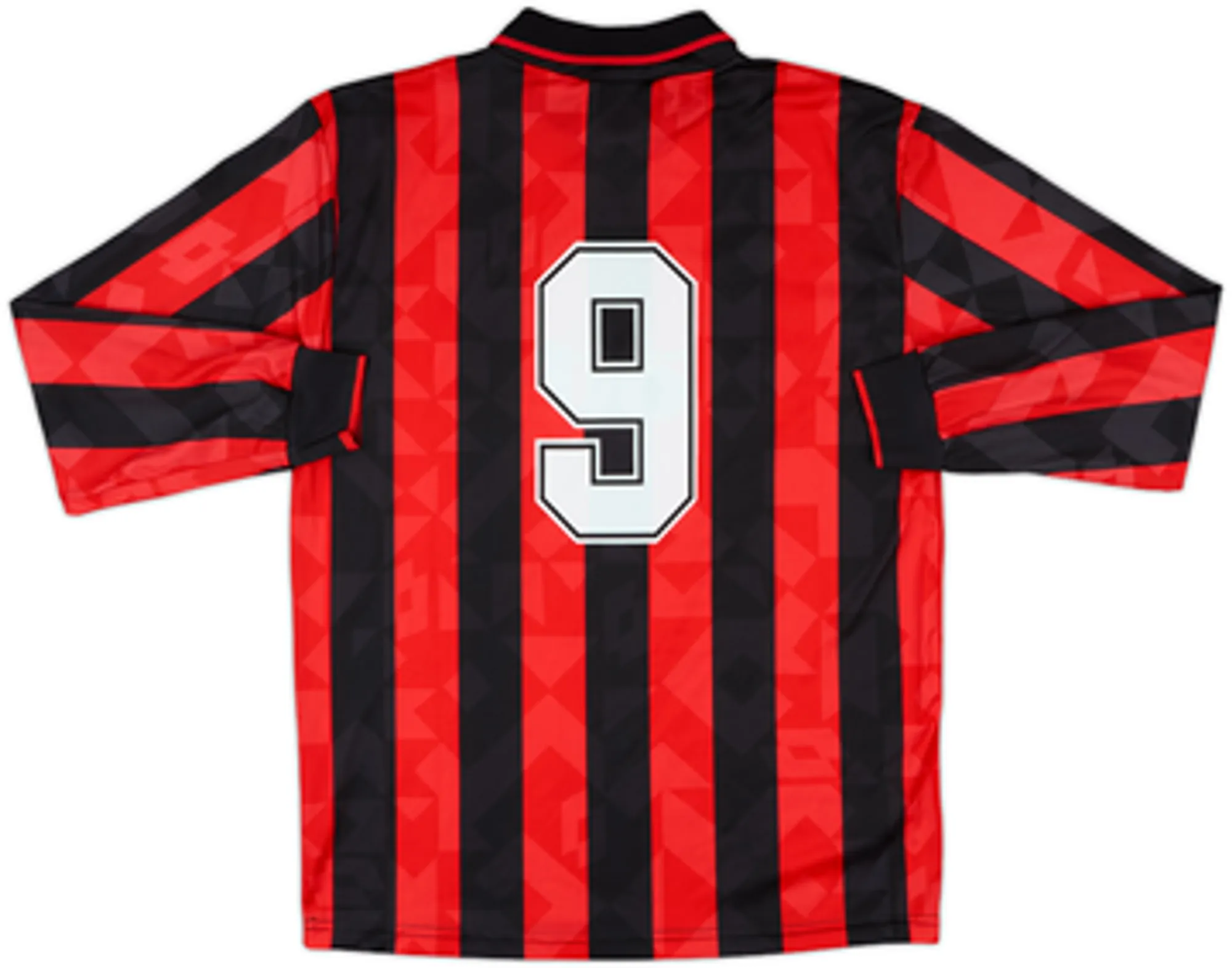 Lotto AC Milan Mens LS Home Shirt 1993/94