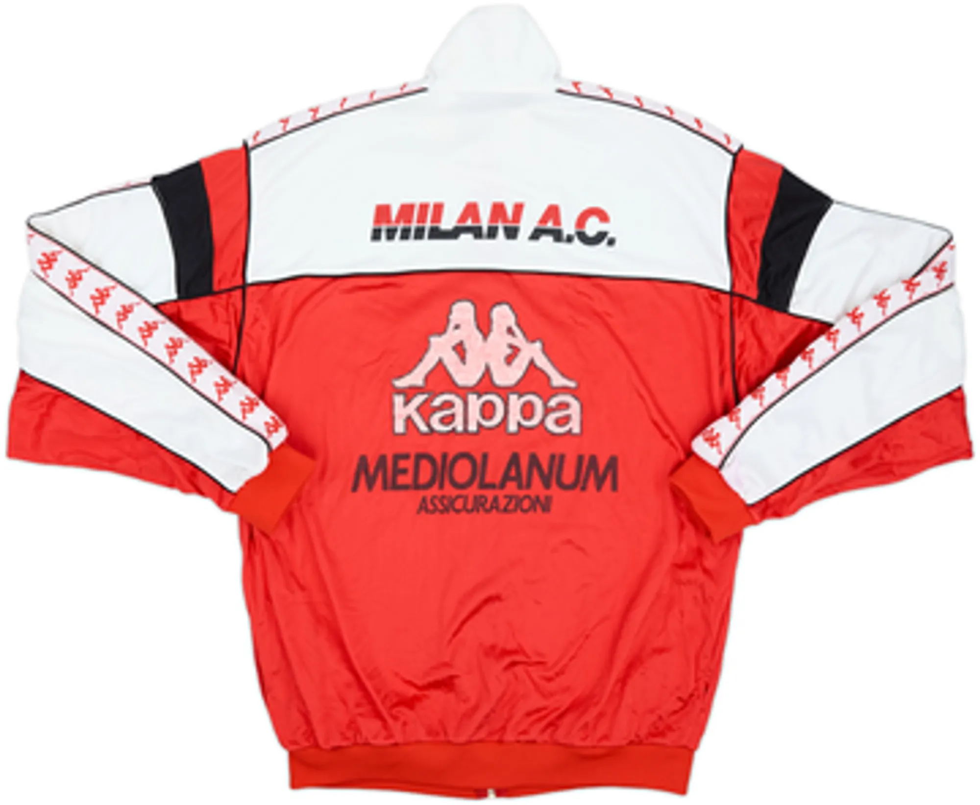 1988-90 AC Milan Kappa Track Jacket - 6/10 - (M)