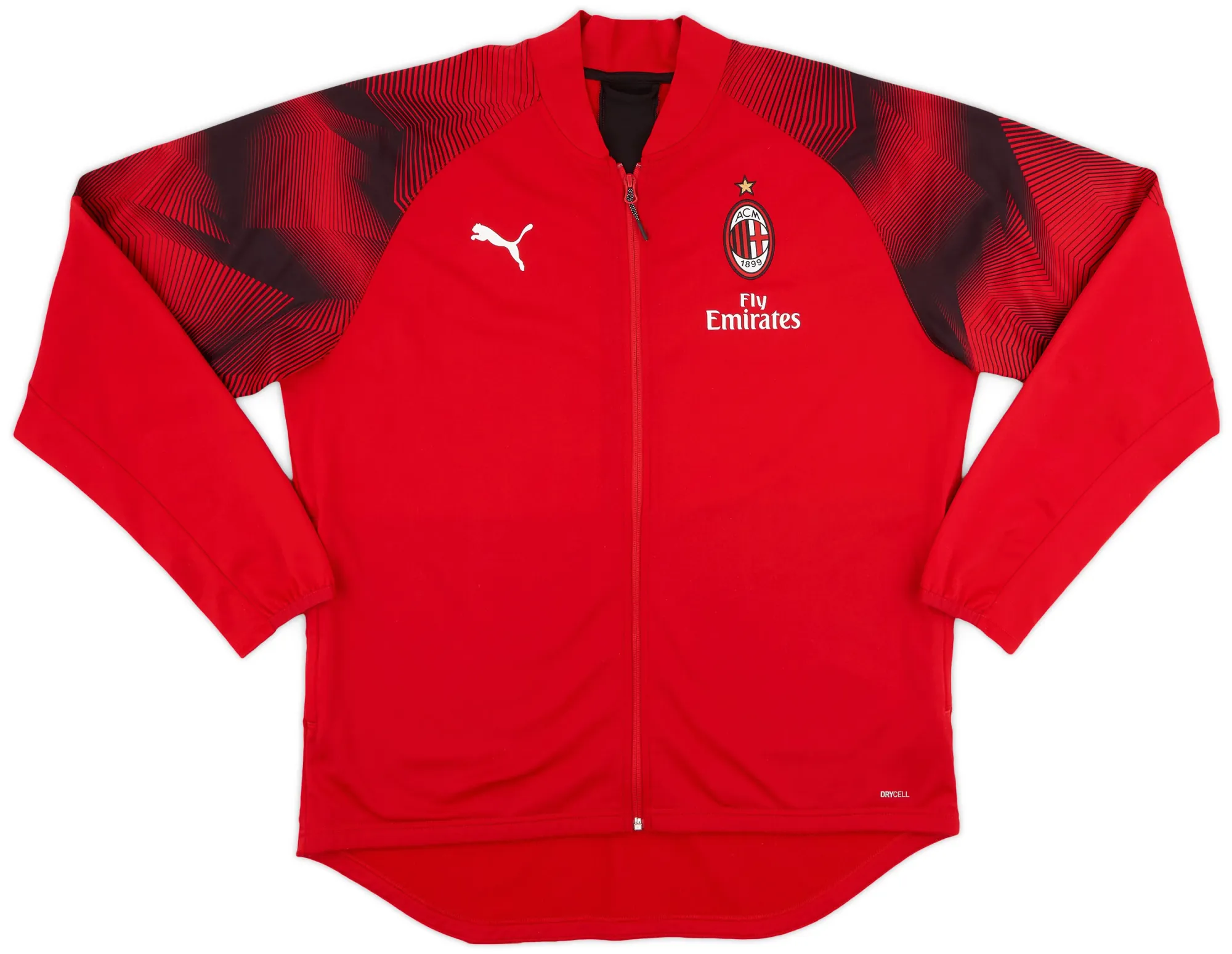 2018-19 AC Milan Puma Track Jacket - 8/10 - (XL)