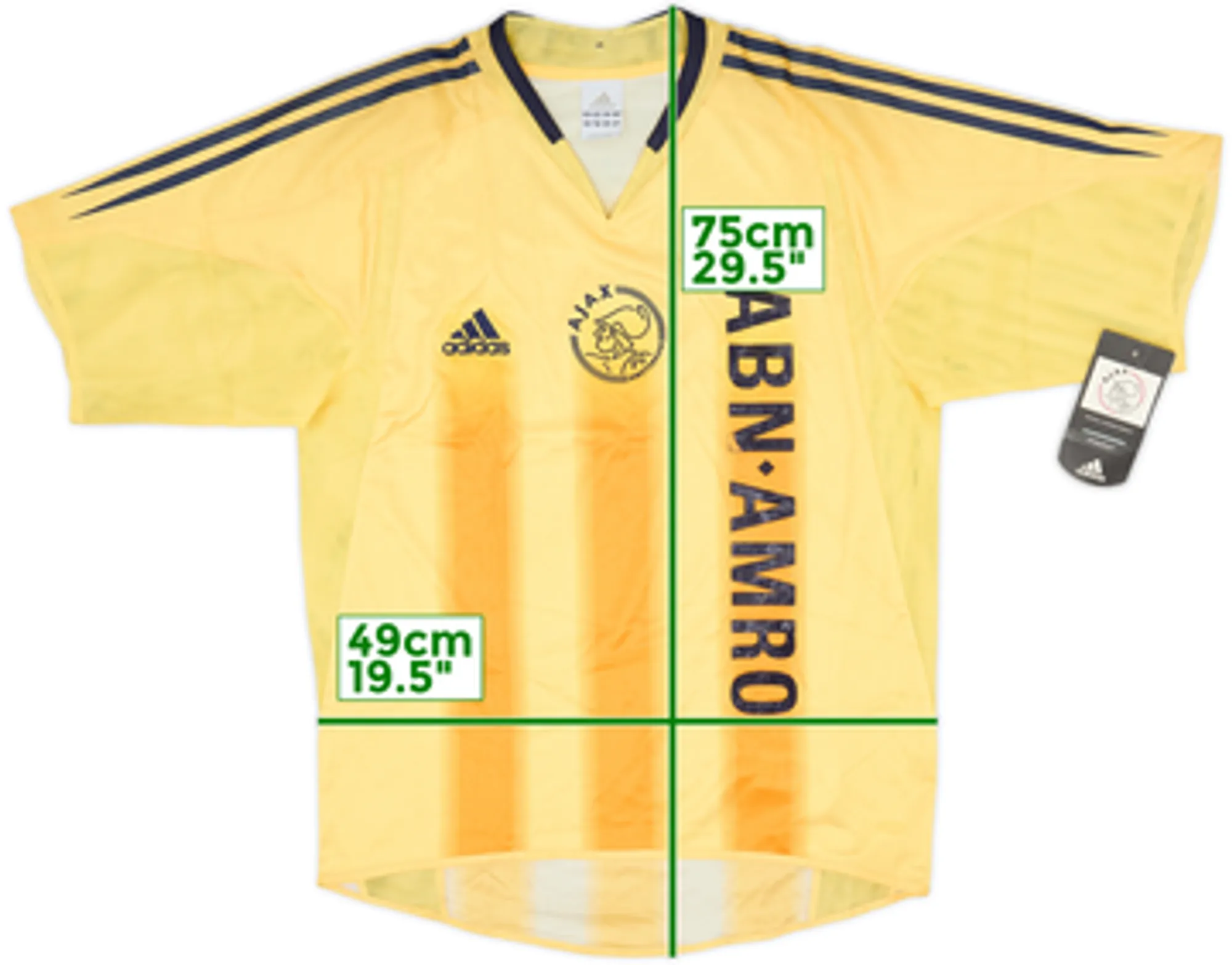 adidas Ajax Mens SS Away Shirt 2004/05