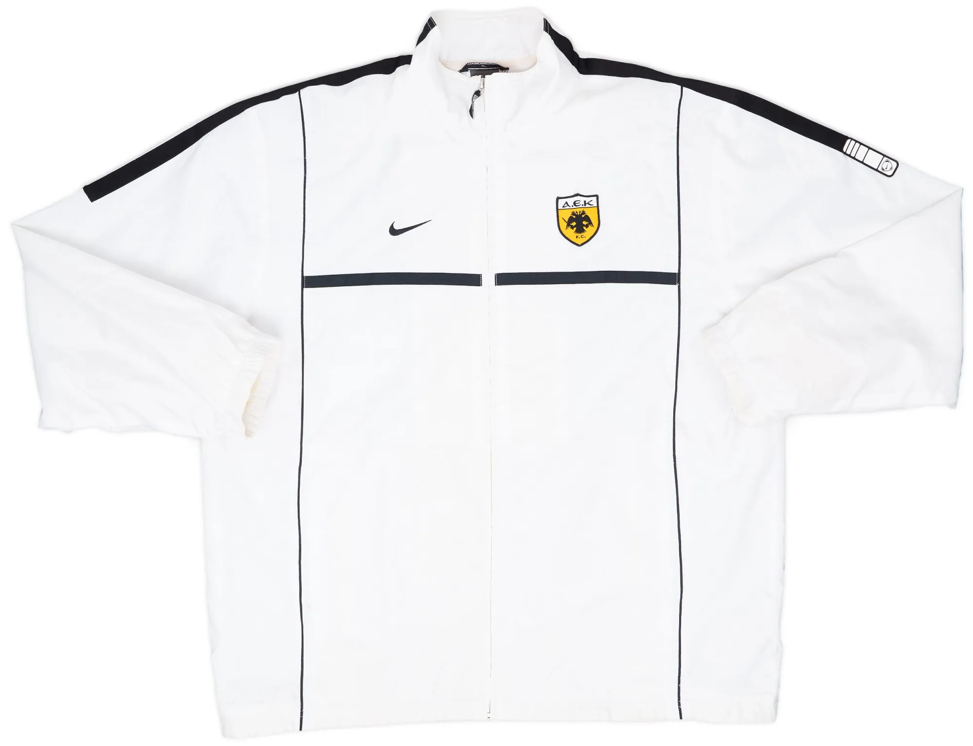 2002-03 AEK Athens Nike Track Jacket - 6/10 - (XXL)