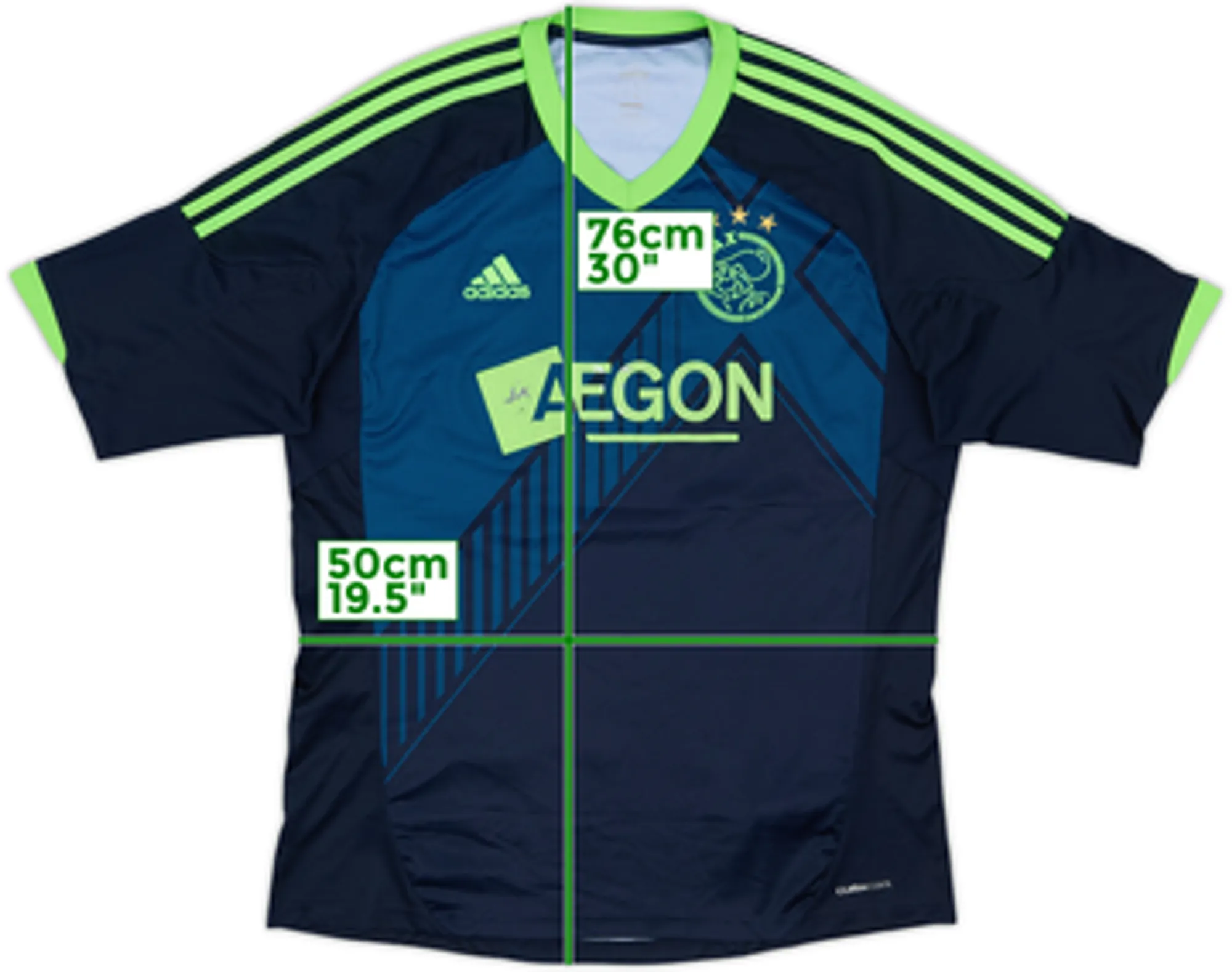 adidas Ajax Mens SS Away Shirt 2012/13