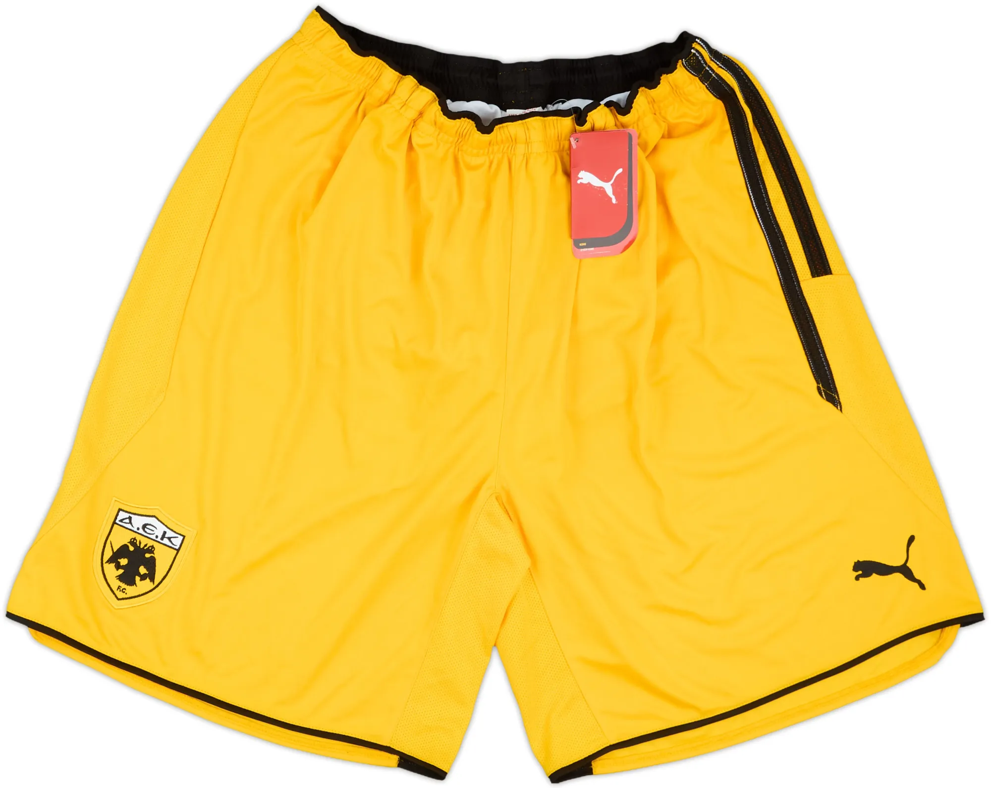 Puma AEK Athens Mens Home Shorts 2009/10