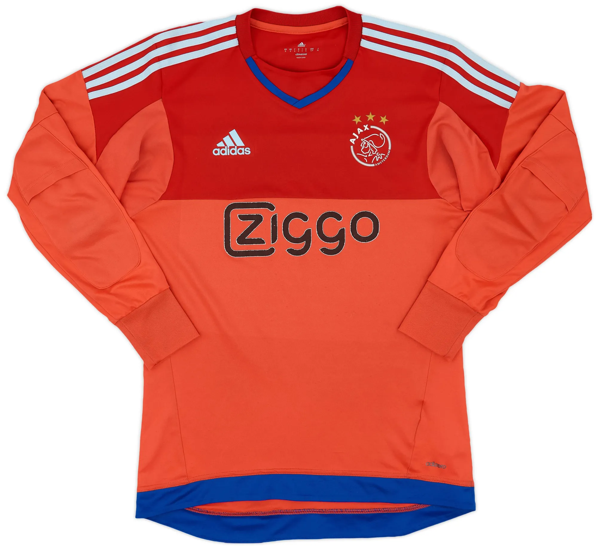 adidas Ajax Mens LS Goalkeeper Away Shirt 2014/15