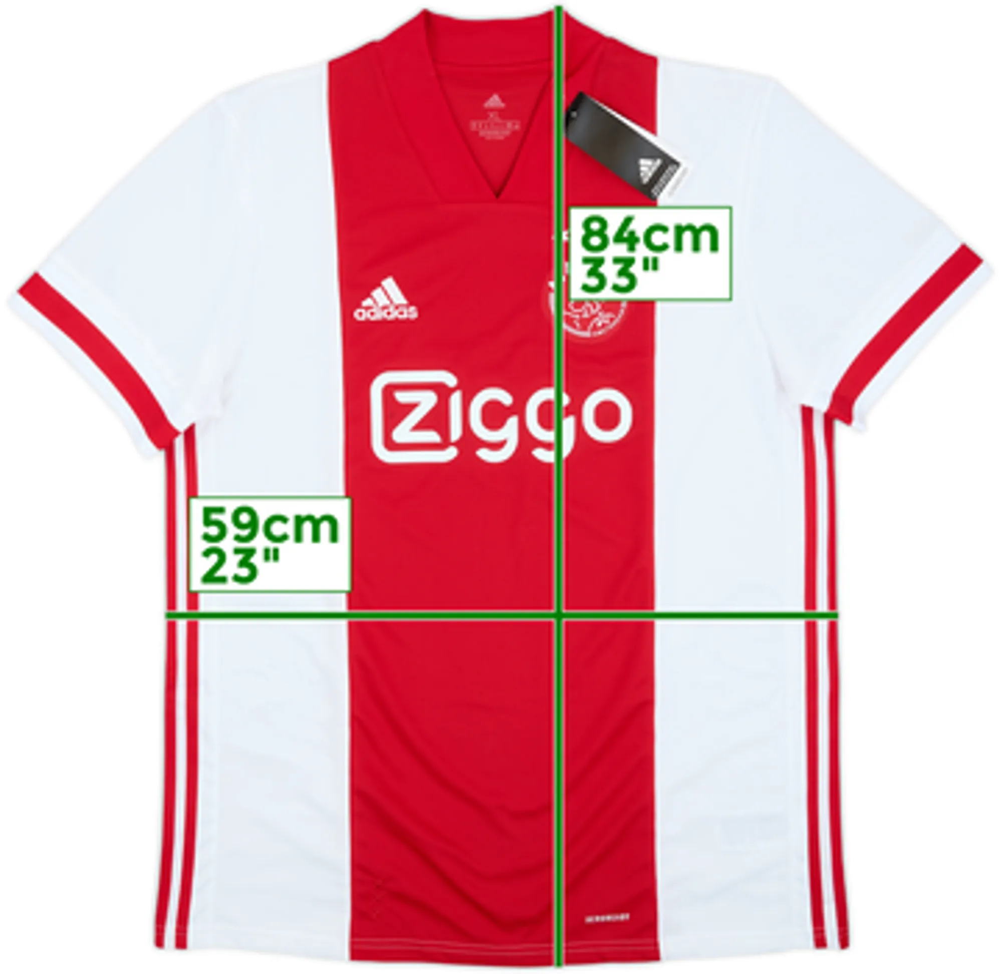 adidas Ajax Mens SS Home Shirt 2020/21