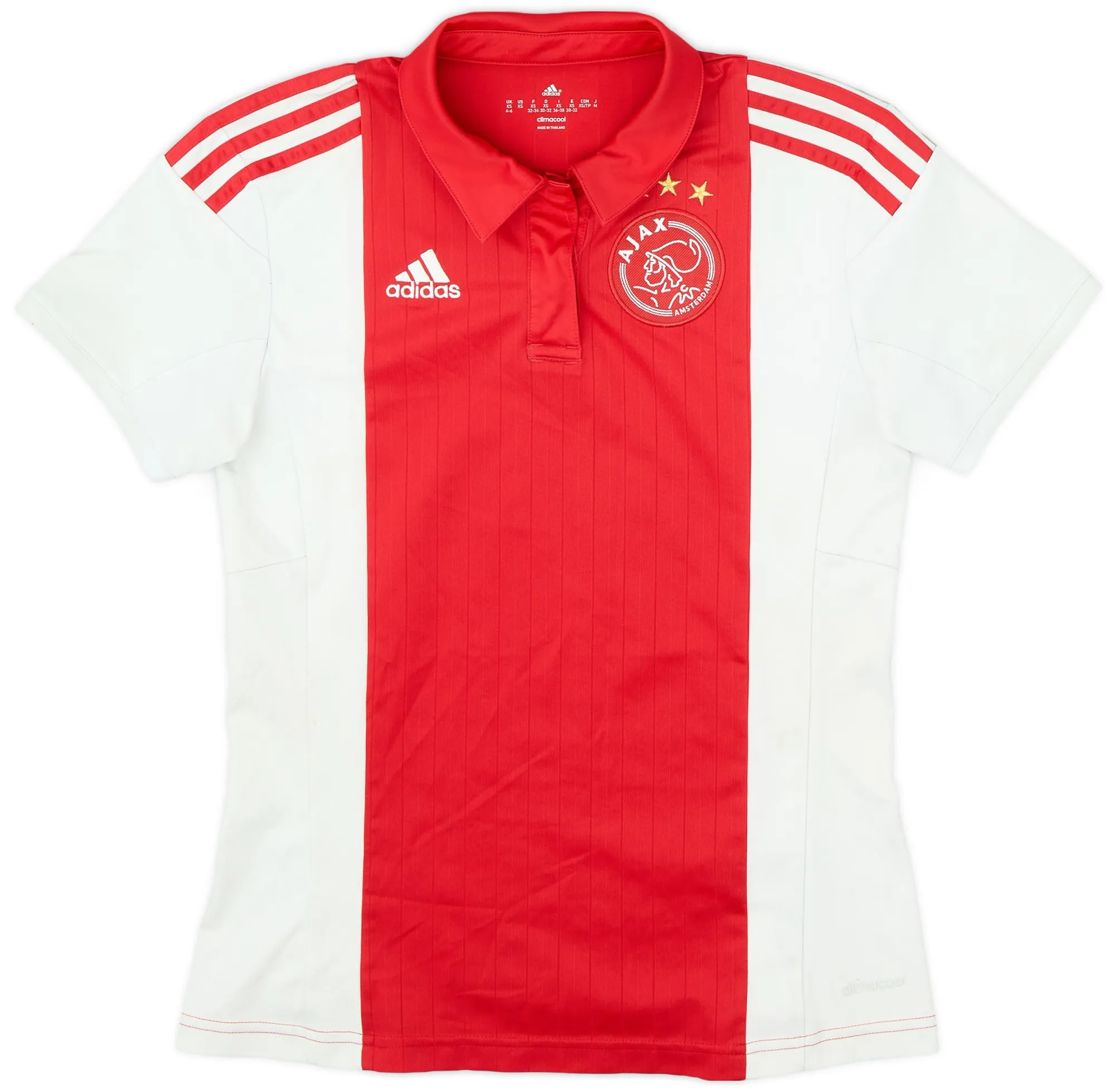 adidas Ajax Womens SS Home Shirt 2014/15