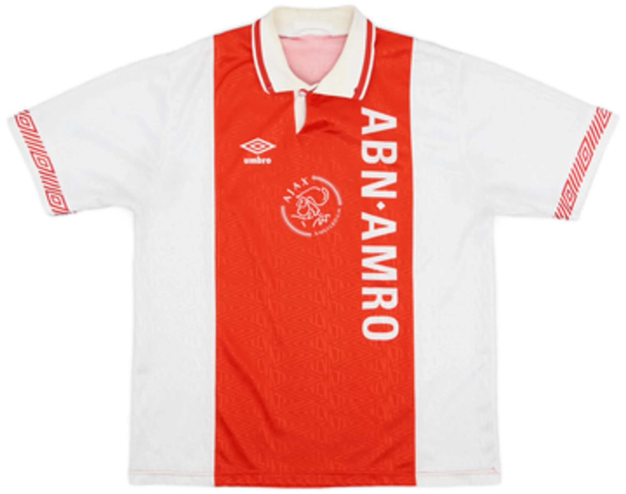 Umbro Ajax Mens SS Home Shirt 1991/93