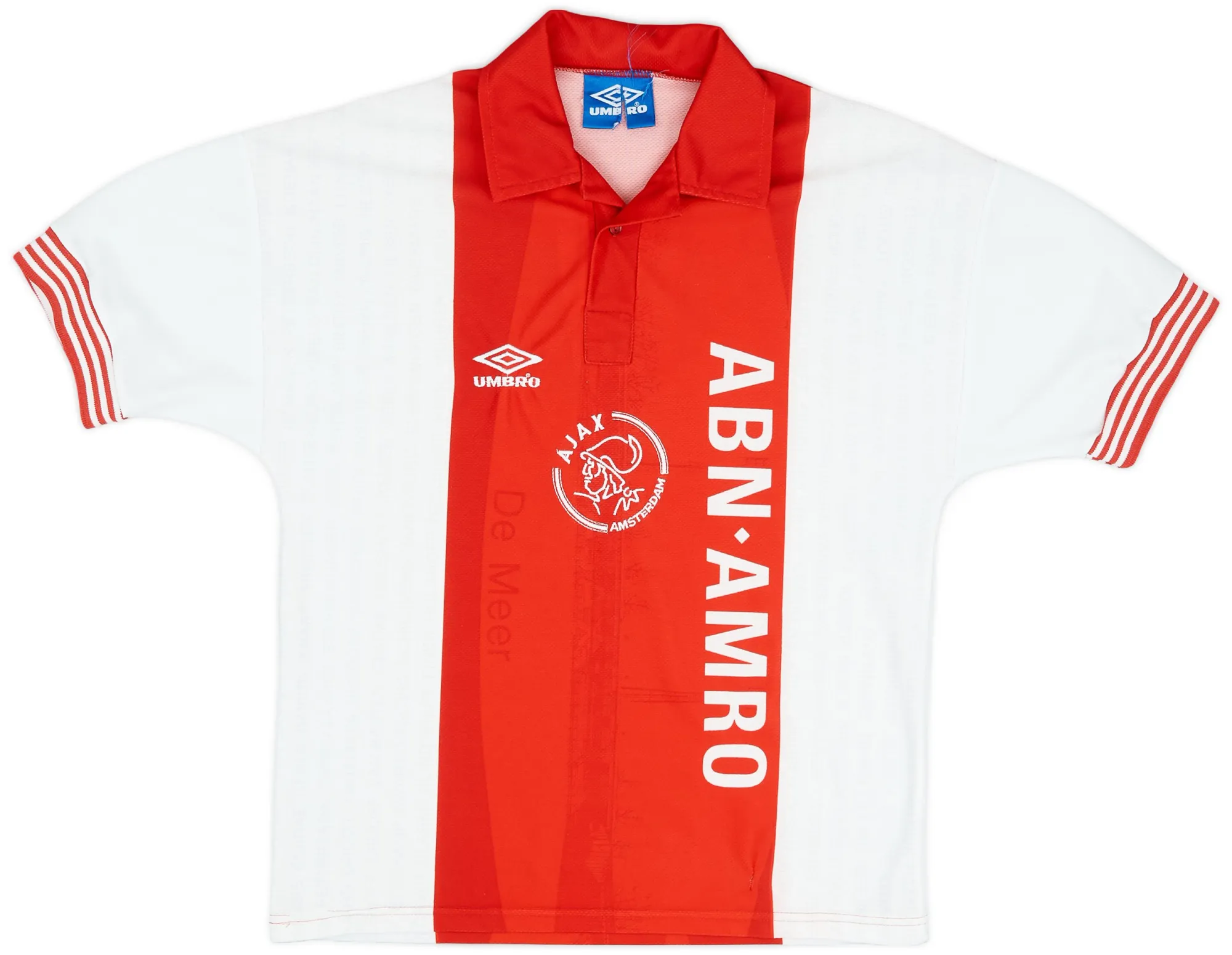Umbro Ajax Mens SS Home Shirt 1995/96