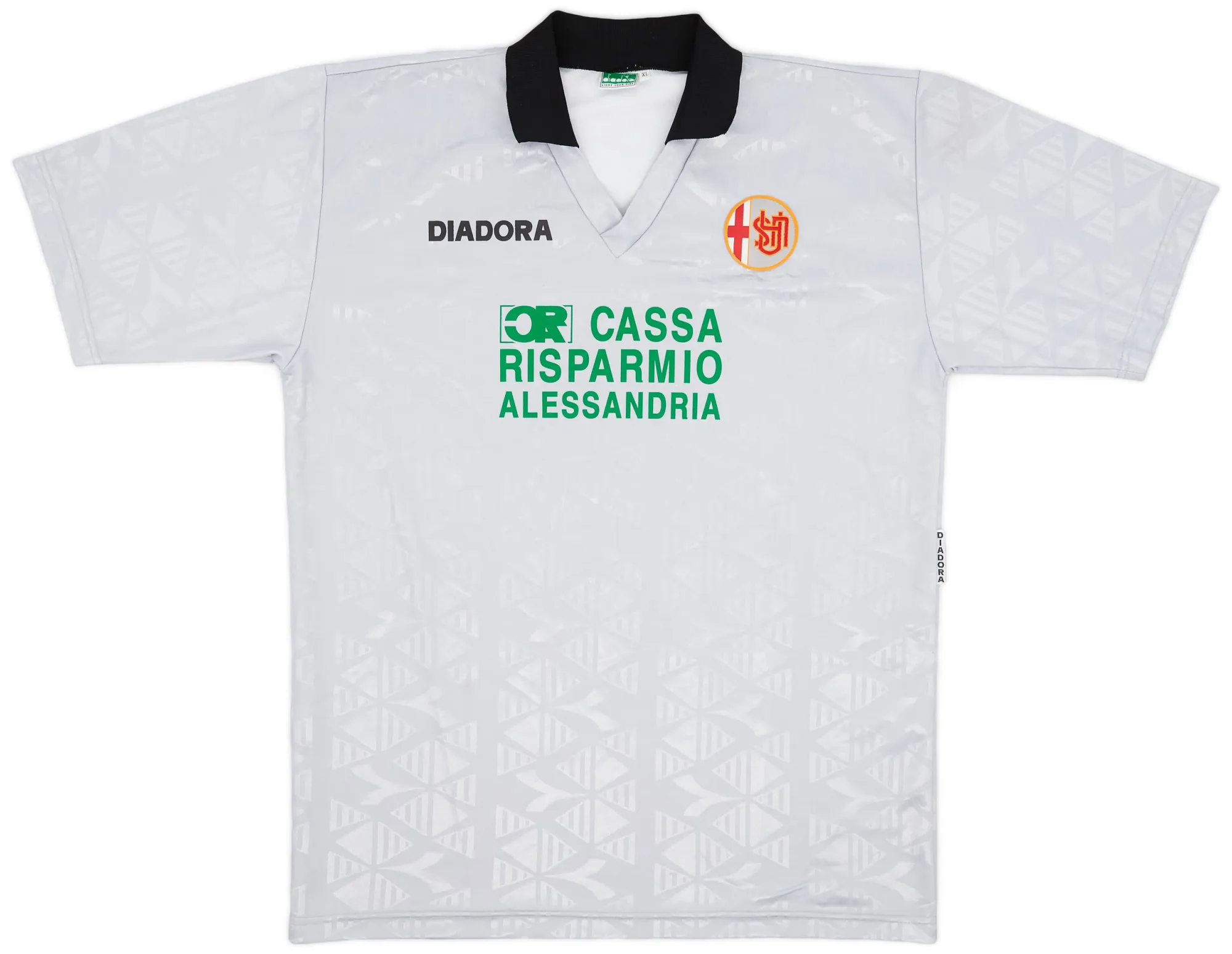 Diadora Alessandria Mens SS Home Shirt 1995/96