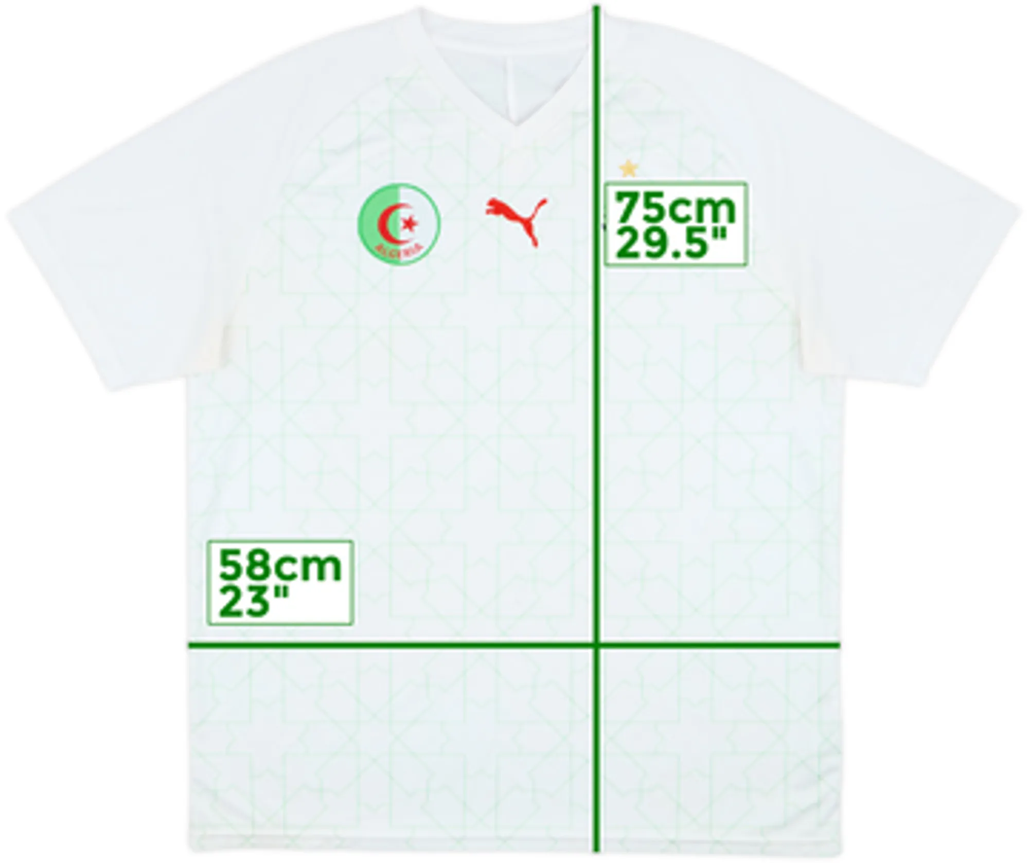 Puma Algeria Mens SS Home Shirt 2012