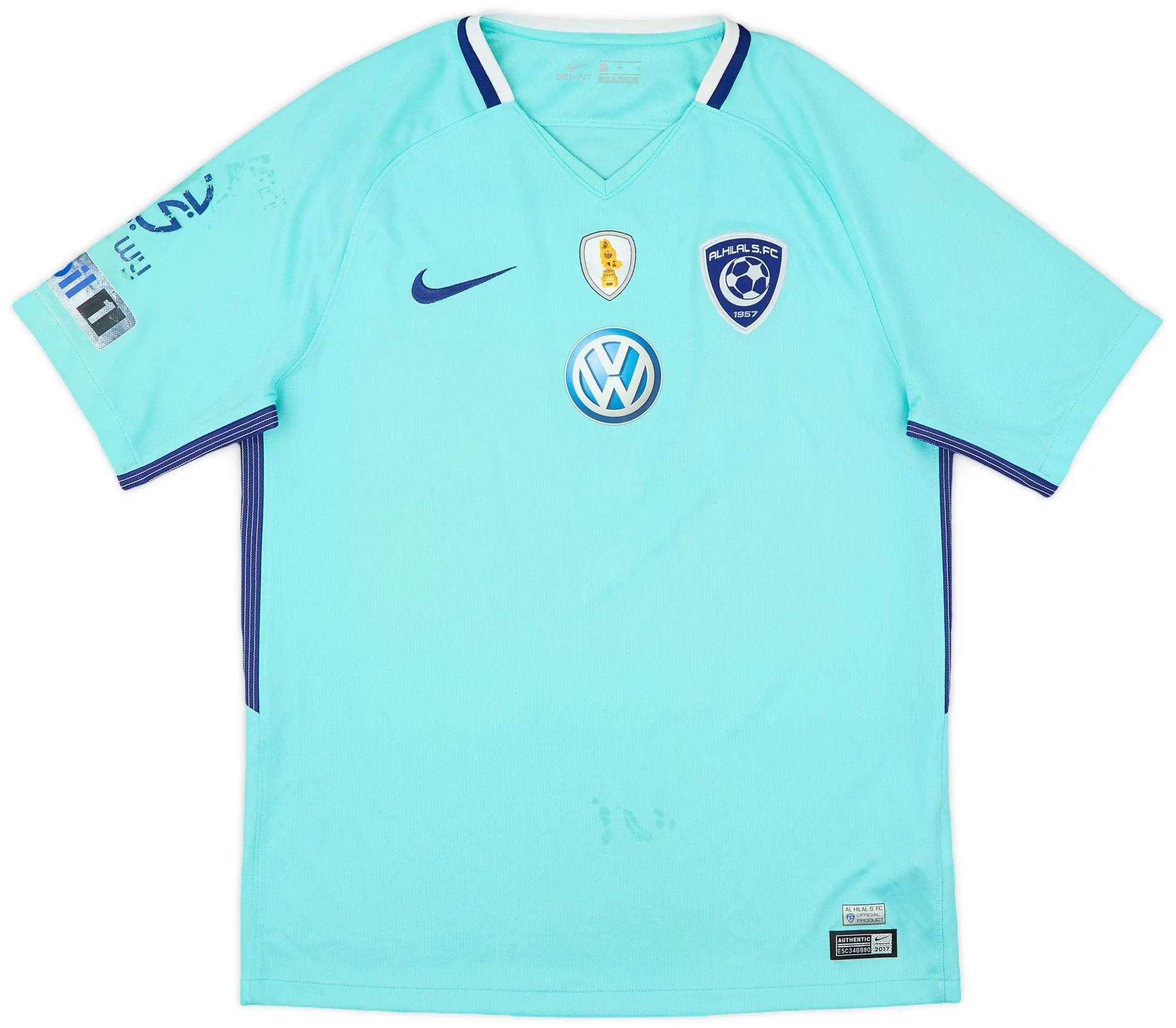 Nike Al-Hilal FC Mens SS Away Shirt 2017/18 | ALHA17393167used