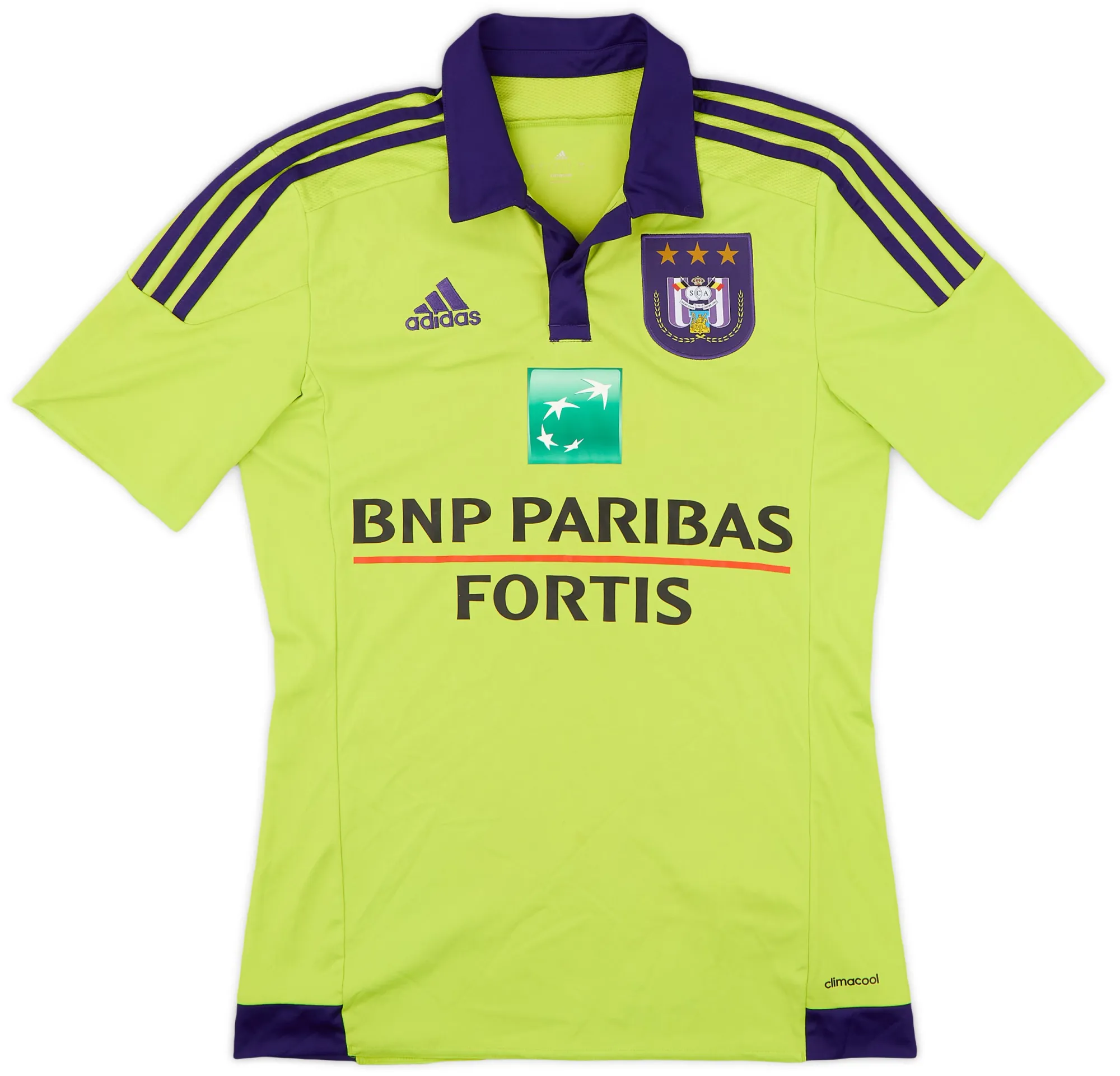 adidas Anderlecht Mens SS Away Shirt 2015/16