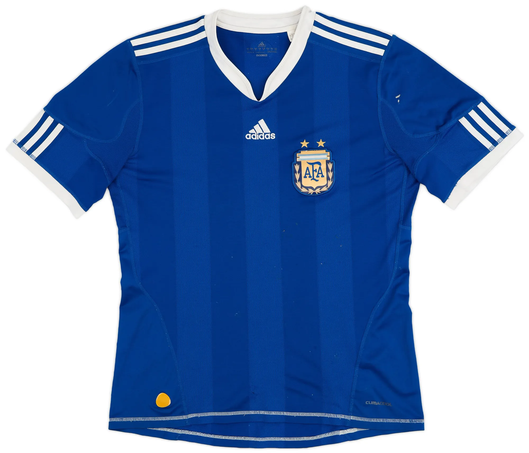 adidas Argentina Mens SS Away Shirt 2010