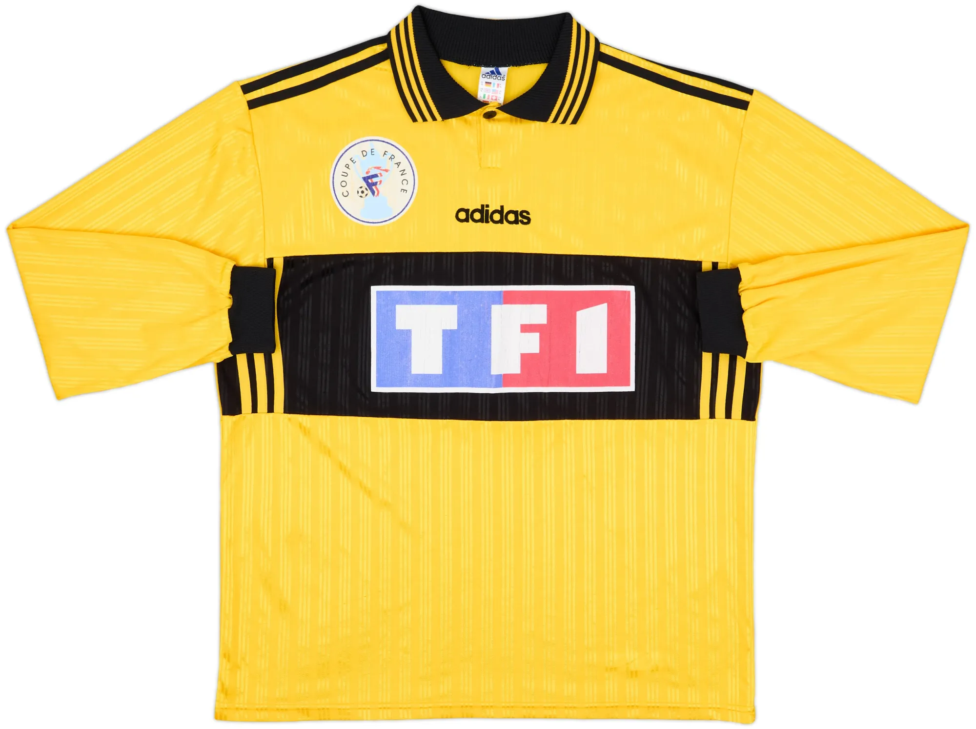 adidas Angers Mens LS Away Shirt 1996/97