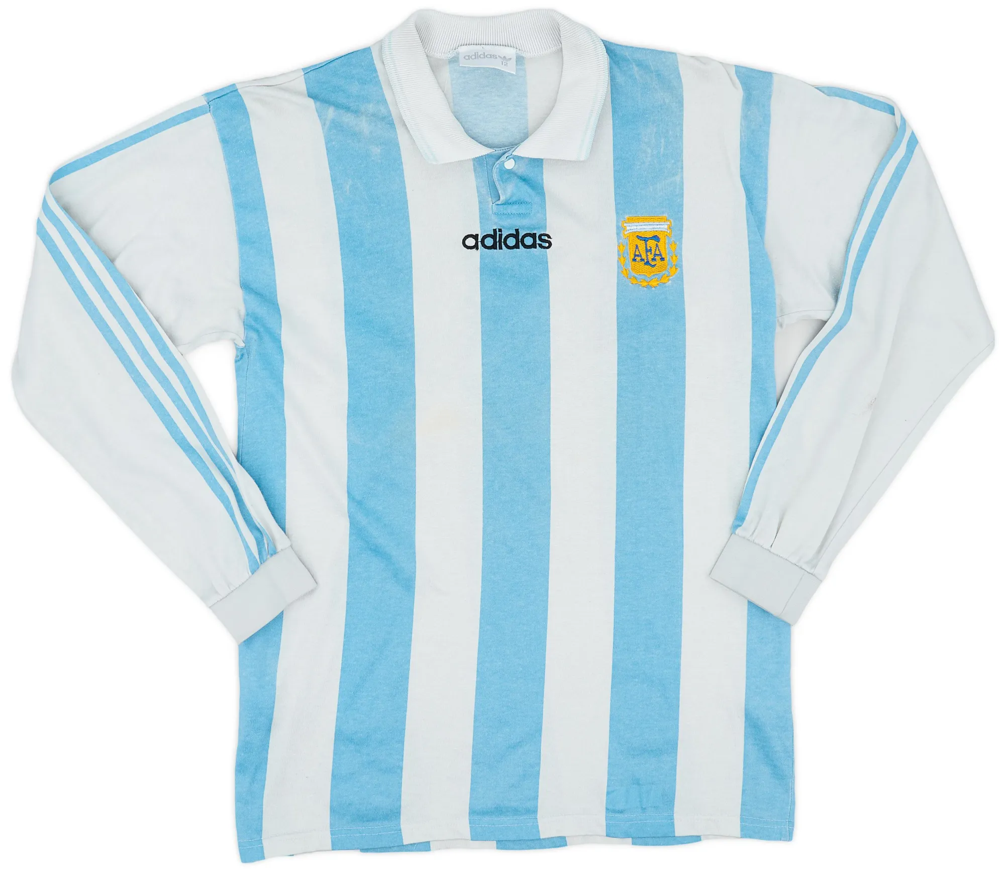 adidas Argentina Mens LS Home Shirt 1994