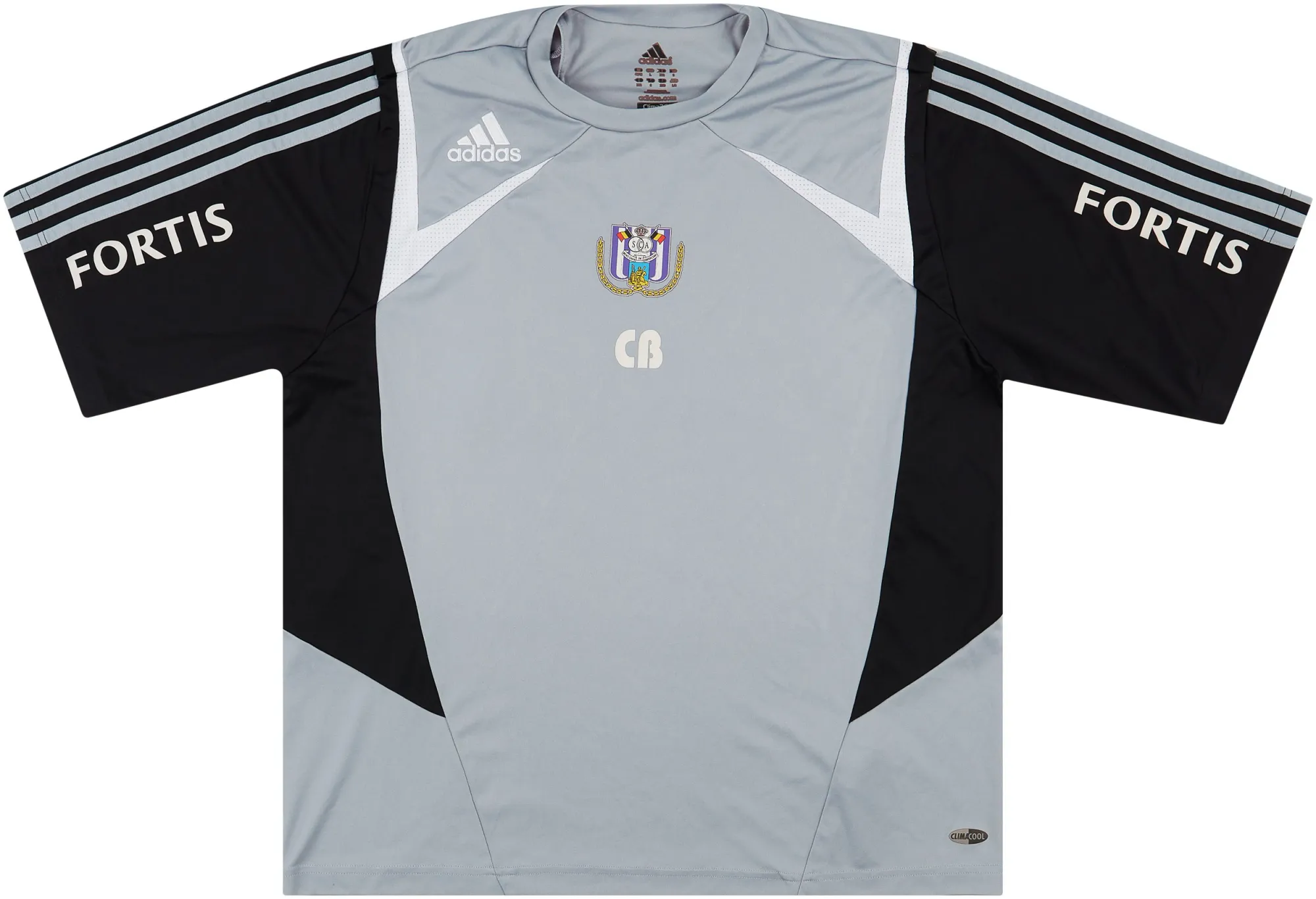 adidas Anderlecht Mens SS Away Shirt 2007/08