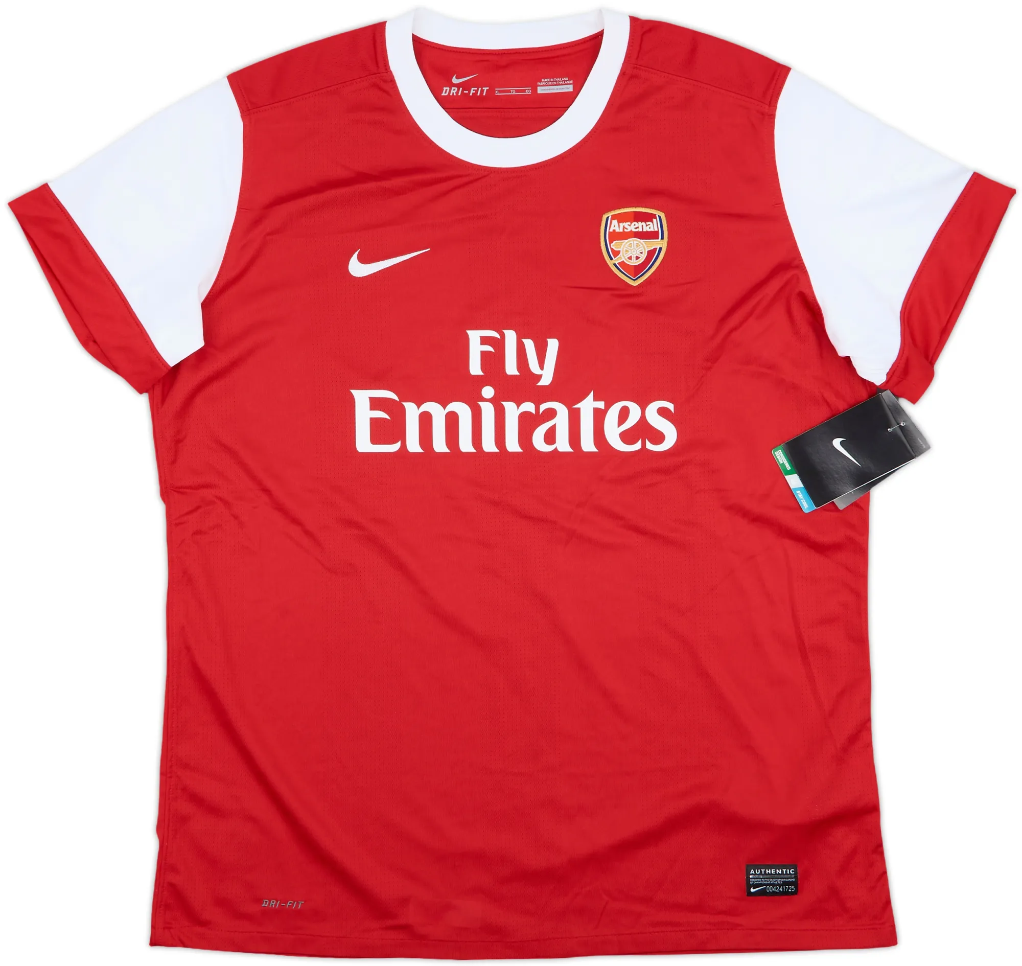 Nike Arsenal Womens SS Home Shirt 2010/11