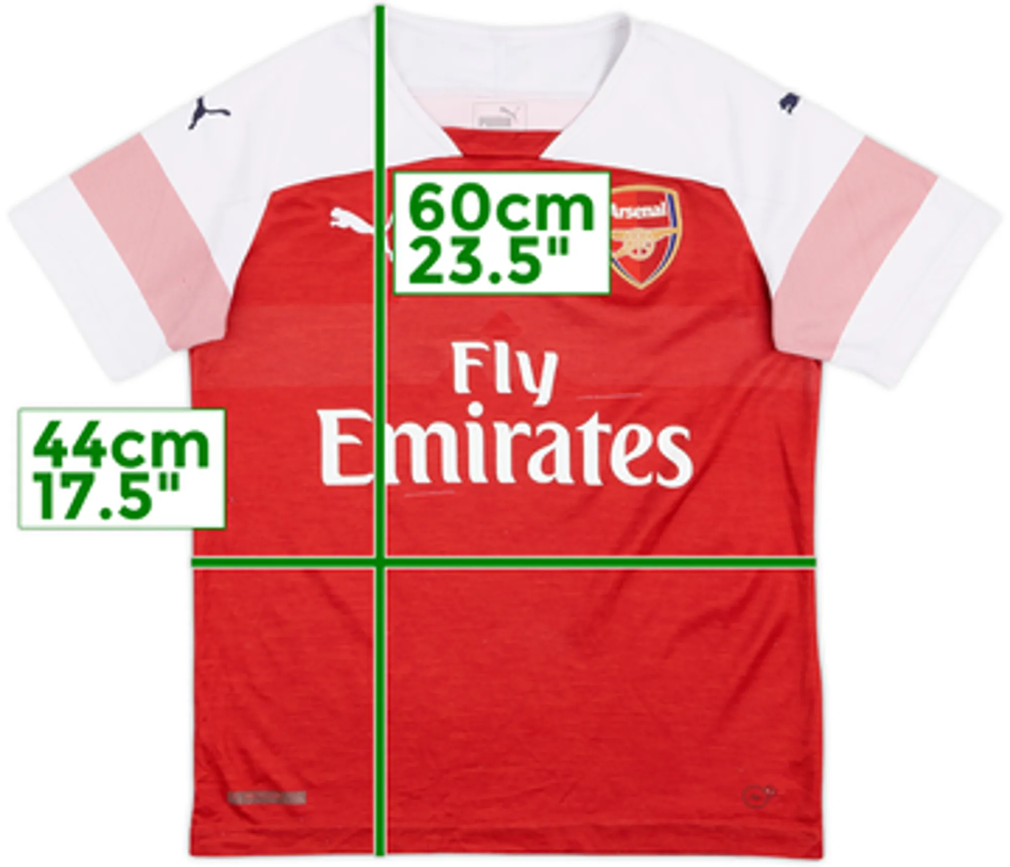 Puma Arsenal Mens SS Home Shirt 2018/19