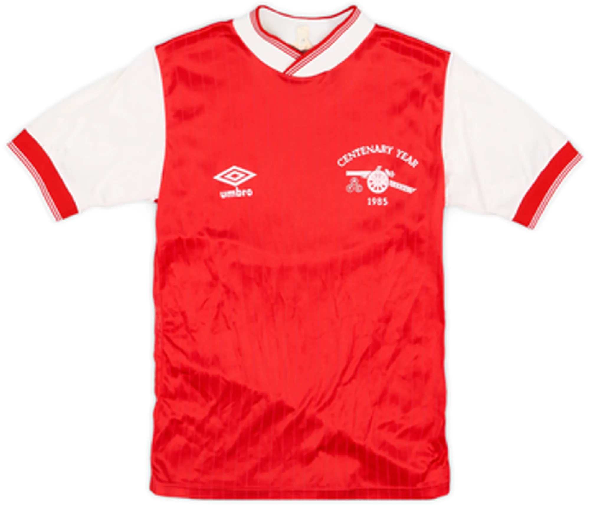Umbro Arsenal Mens SS Home Shirt 1985/86